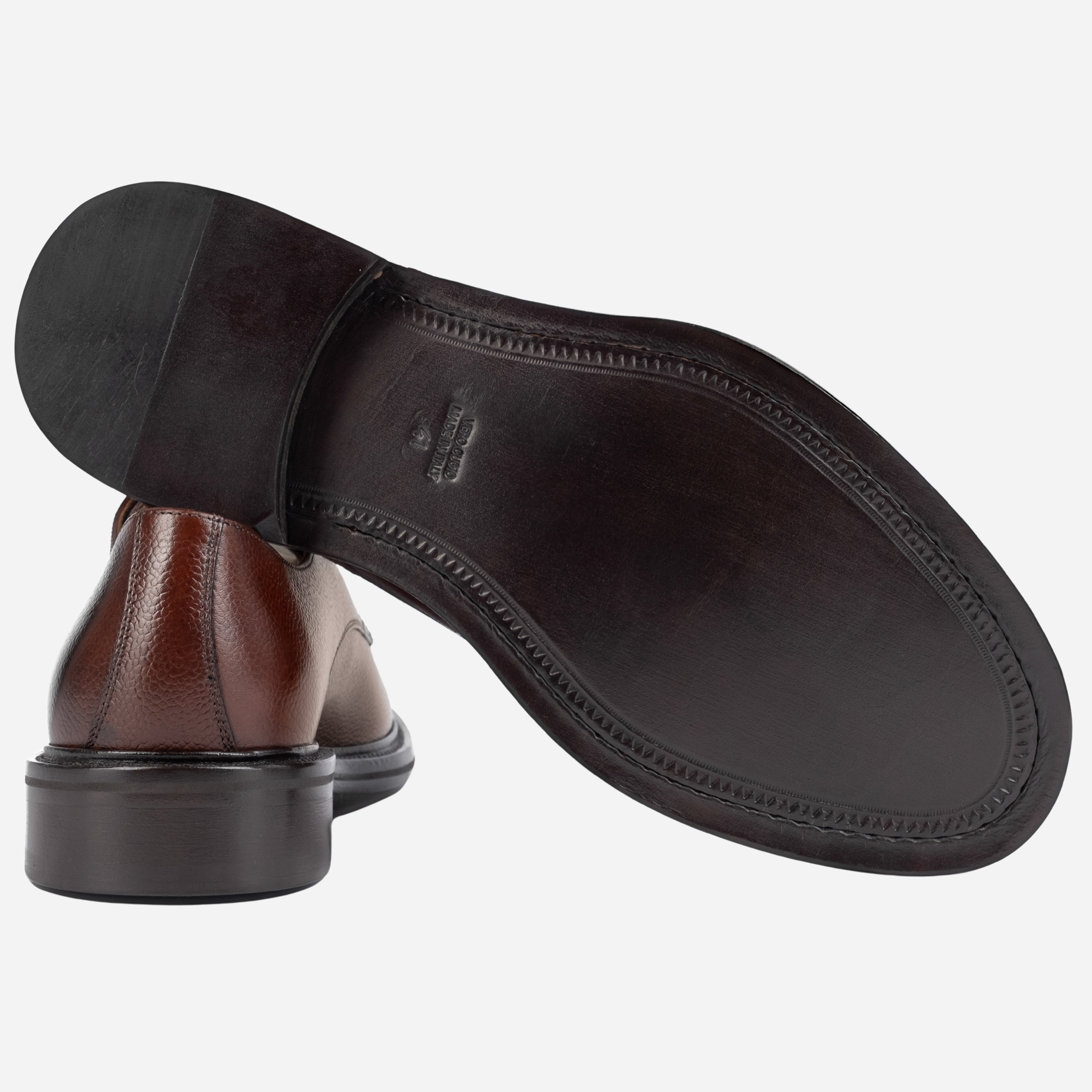 MIDAS - Derby in Pelle Martellata Marrone Tabacco MIDAS -SCTTBC CALZOLERIA TOSCANA 339 