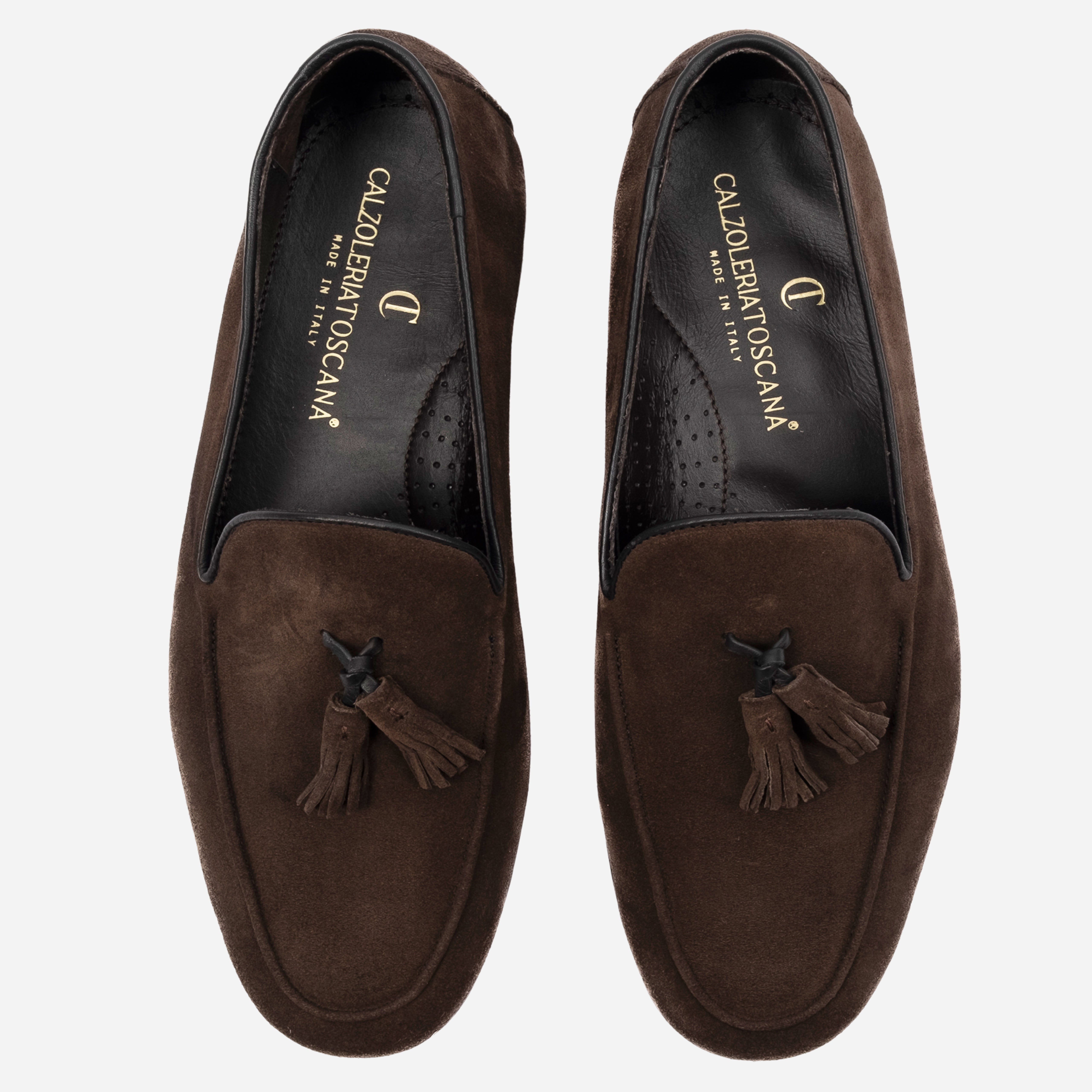 ZOLA - Mocassino Loafer con Nappine Antracite<BR/> ZOLA -RVSANT CALZOLERIA TOSCANA 339 