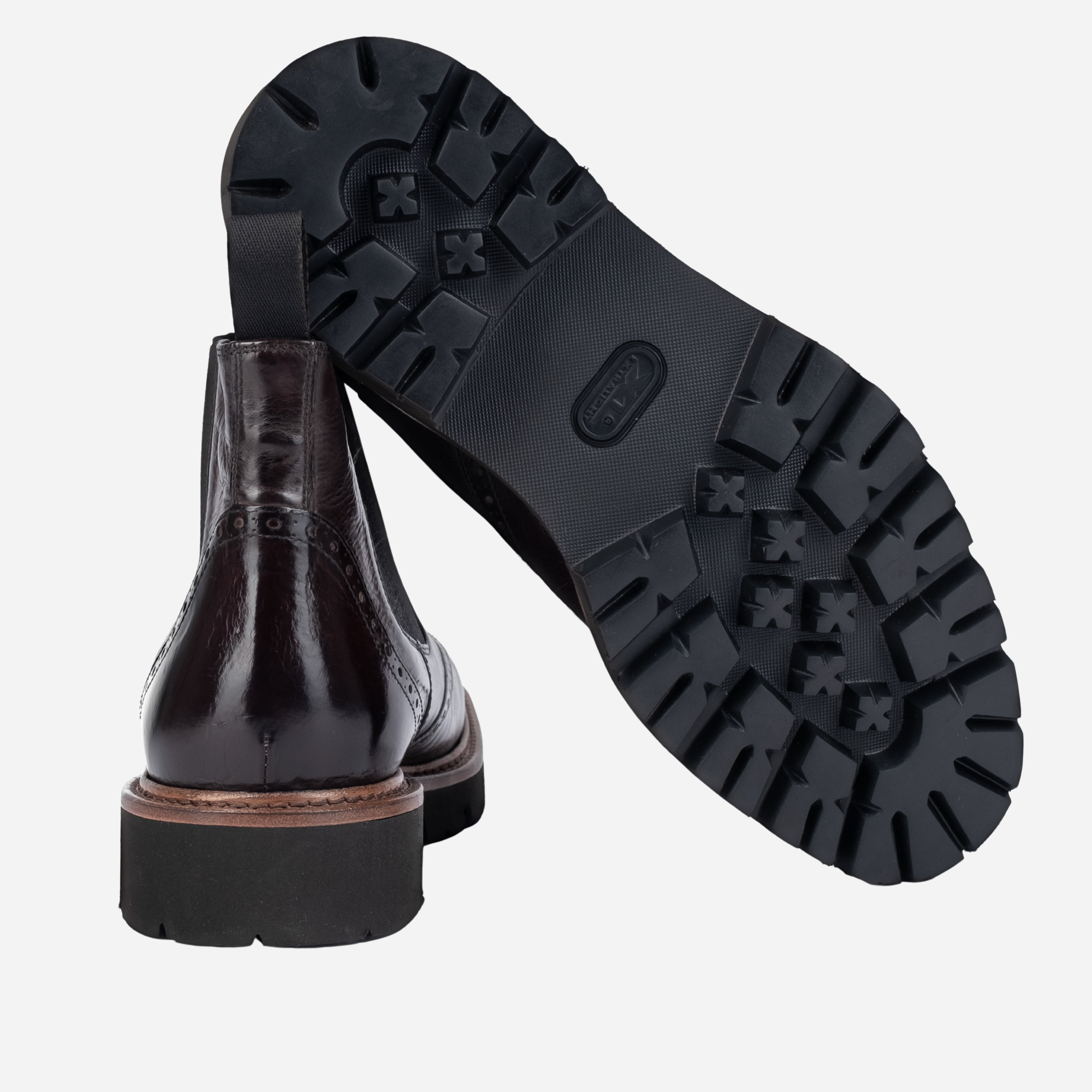 Cameri - Stivaletto Chelsea boot sigaro CAMERI -SGR ROSSO FIORENTINO 