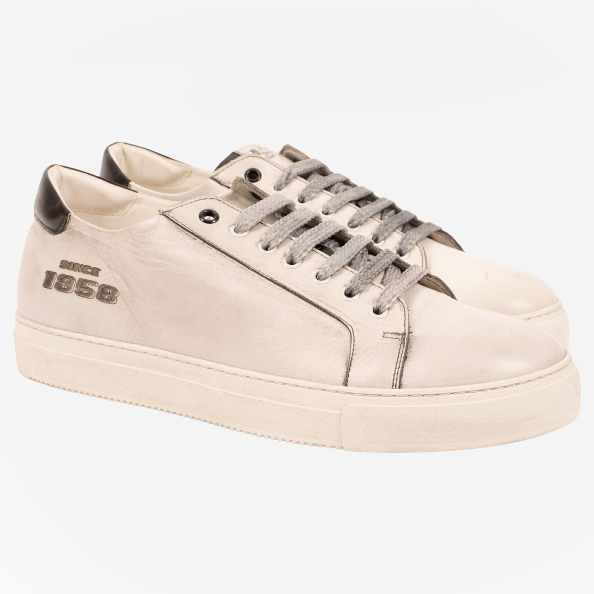 Dorio - Sneakers Bianco e nero DORIO -BNCNRO ROSSO FIORENTINO 