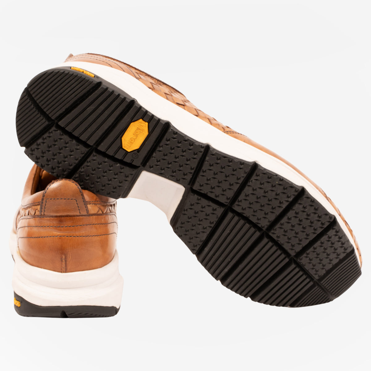 Lirio - Sneakers runner intrecciata Cuoio LIRIO -CUO ROSSO FIORENTINO 