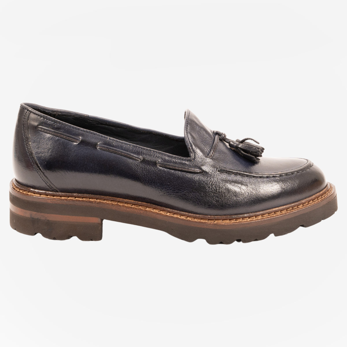 Numana - Loafers nappine Blu NUMANA -BLU ROSSO FIORENTINO 