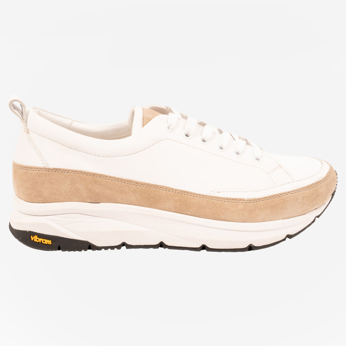 Vieste - Sneakers runner Bianco e sabbia VIESTE -BNCSBB ROSSO FIORENTINO 
