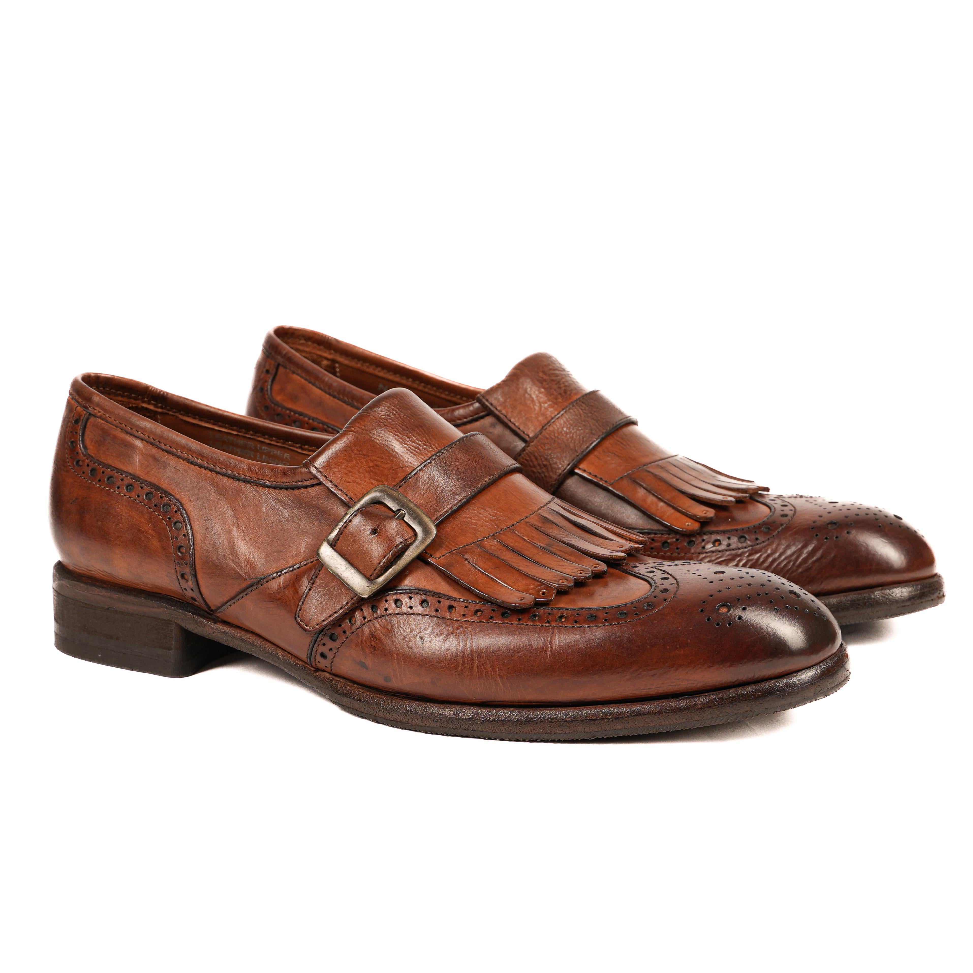 NINFA  Loafers con frangia e fibbia Marrone NINFA -MRR ROSSO FIORENTINO 