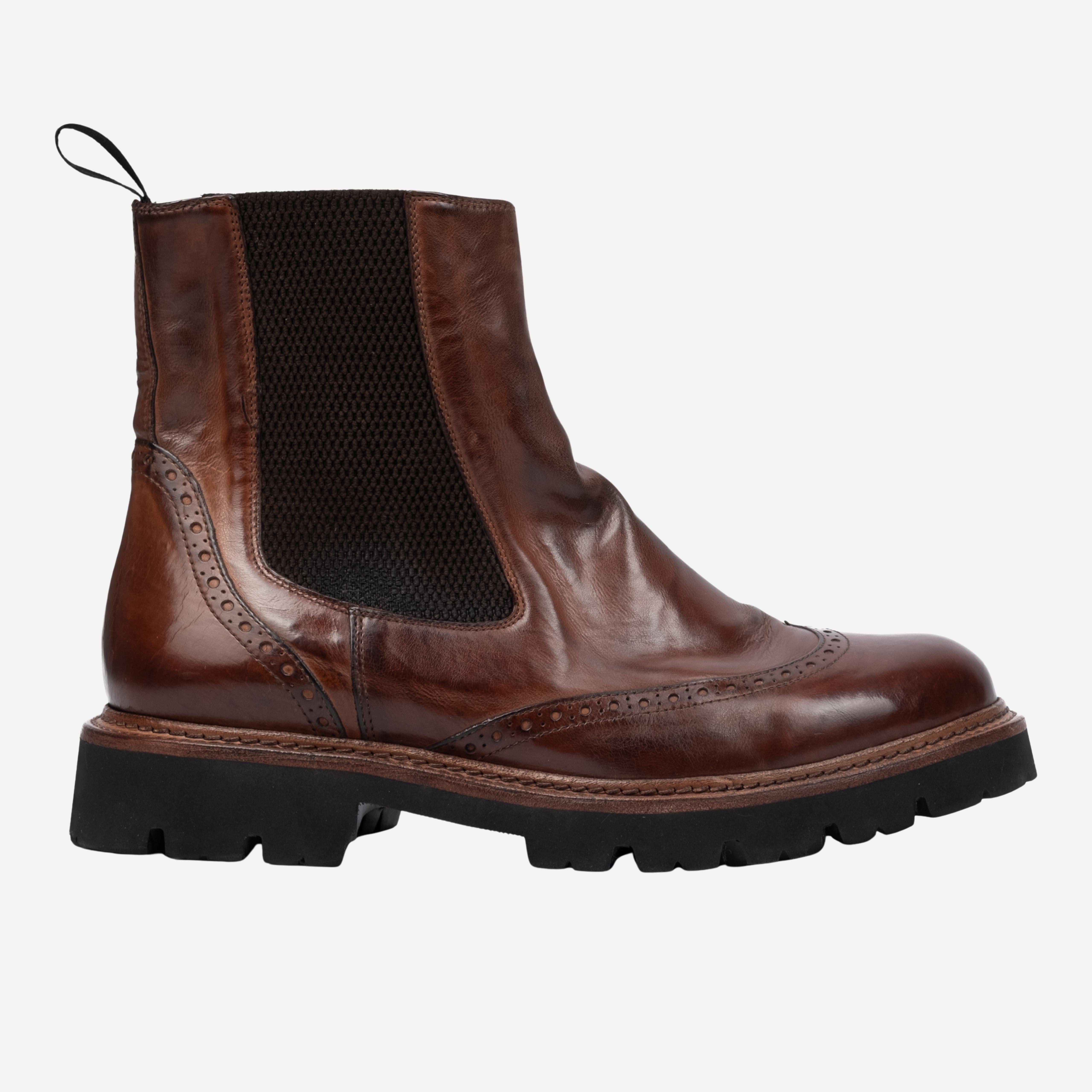 Cameri - Stivaletto Chelsea boot marrone CAMERI -MRR ROSSO FIORENTINO 