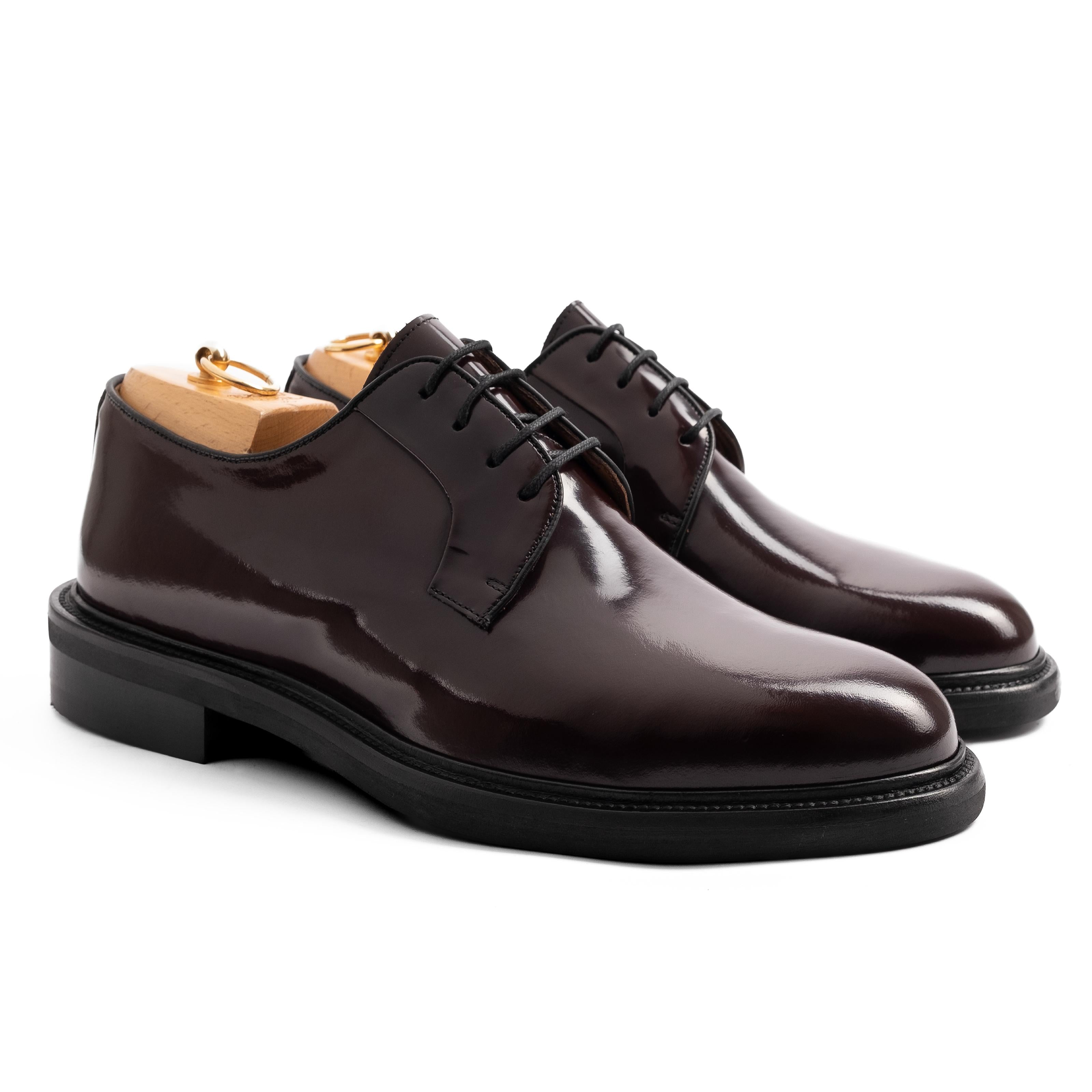 KIMON  Derby in Pelle Liscia Bordeaux KIMON -ABRBRD CALZOLERIA TOSCANA 39 