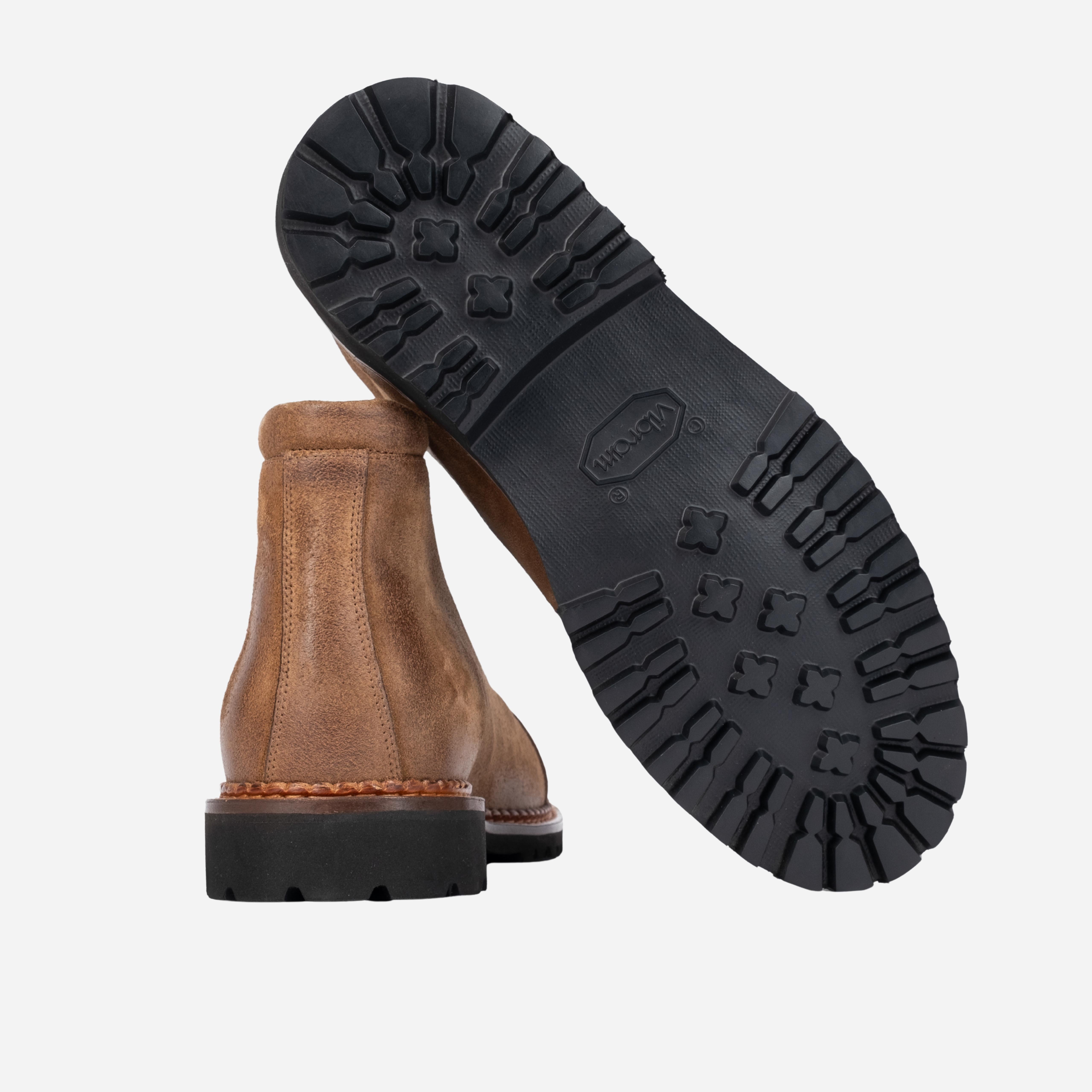 LECCO  Stivaletto Pedula Beige Canguro LECCO -CNG ROSSO FIORENTINO 