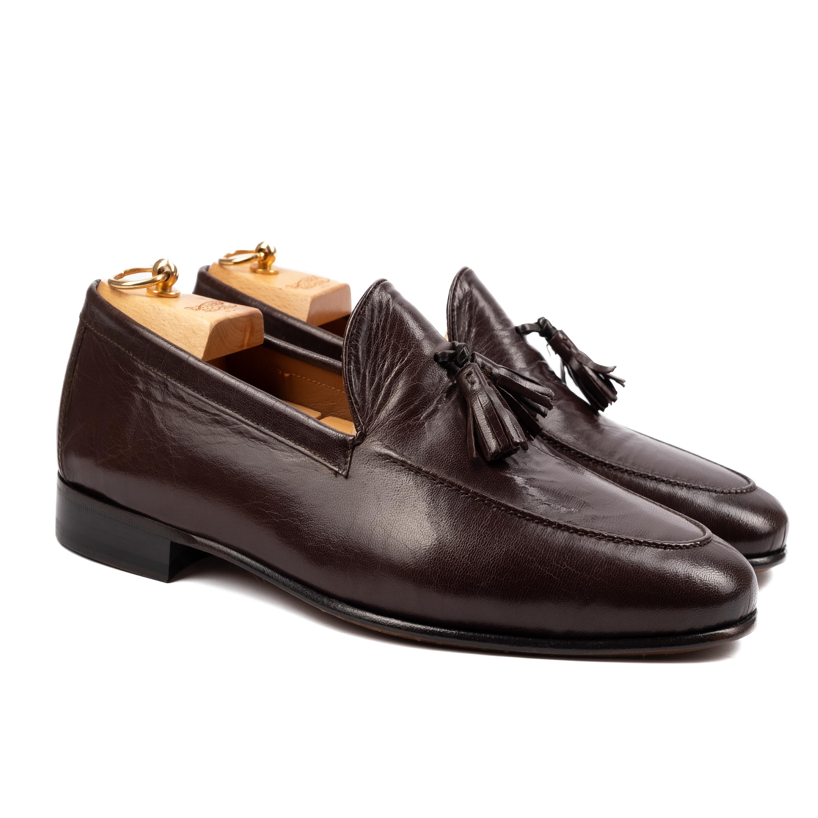 DOMASO  Mocassino Loafer con nappine Testa di Moro DOMASO -TDM CALZOLERIA TOSCANA 39 