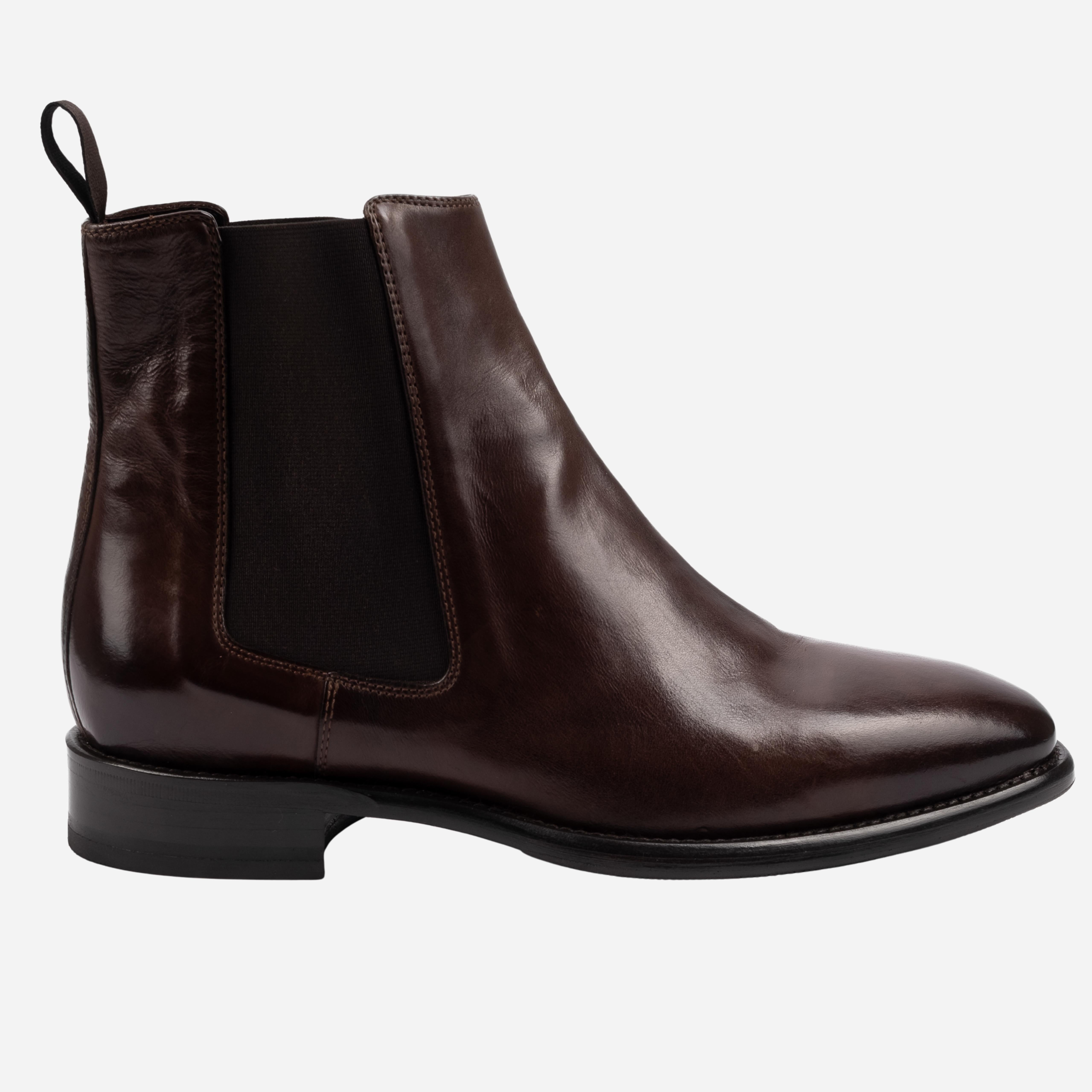 CUNEO  Stivaletto Chelsea Boot testa di moro CUNEO -TDM CALZOLERIA TOSCANA 39 