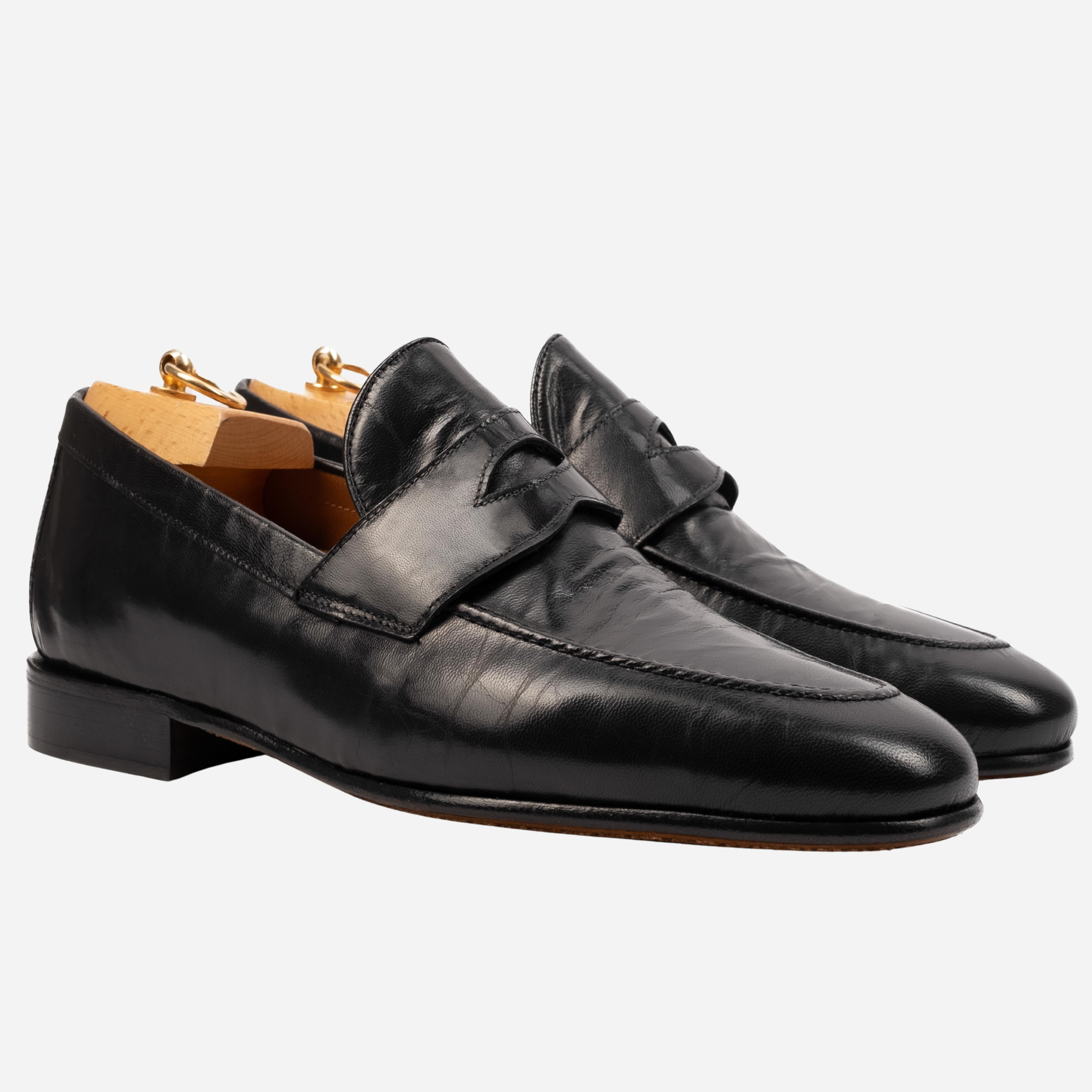 COMANO  Penny Loafer Nero COMANO -NRO CALZOLERIA TOSCANA 39 