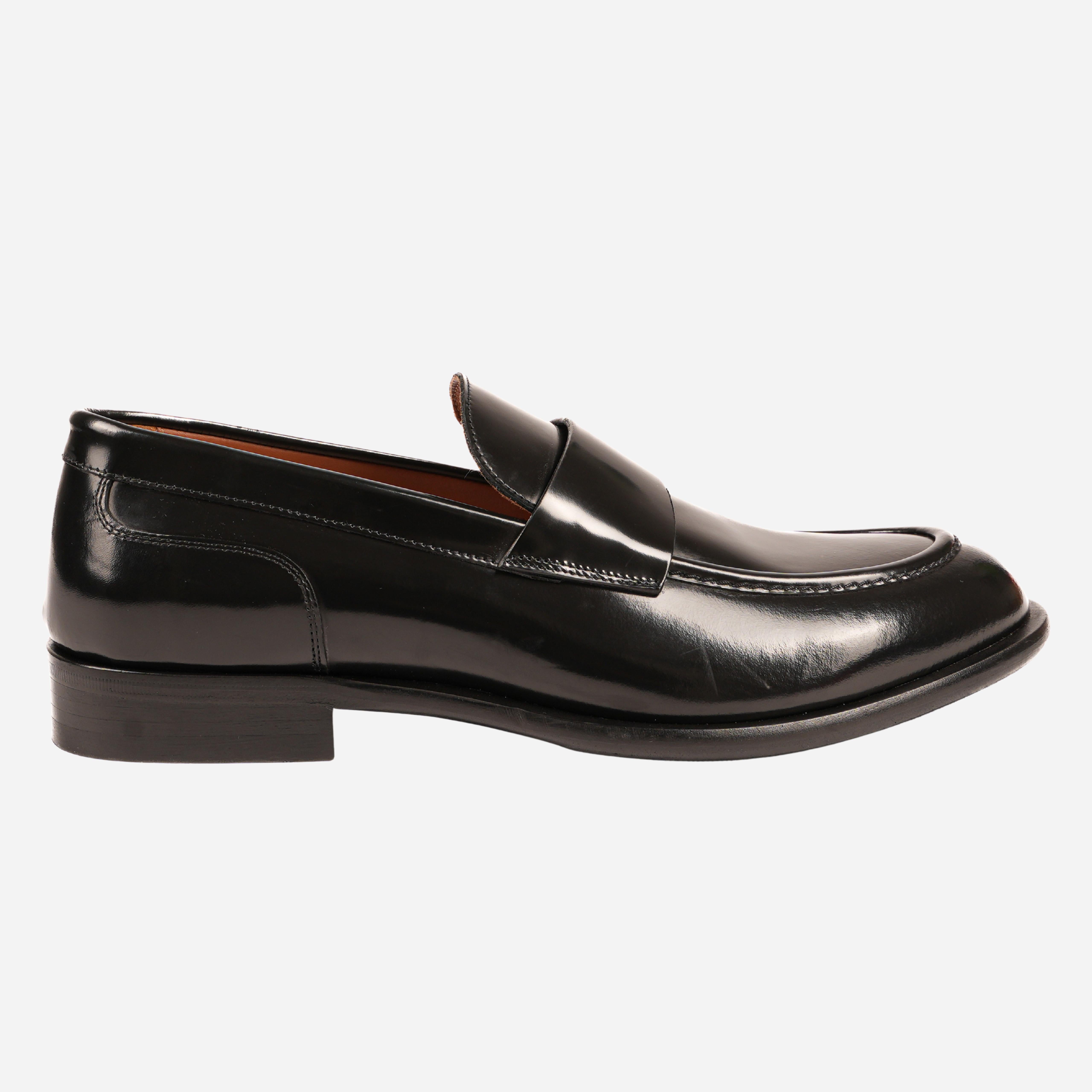 NEIVE  Mocassino Loafer nero NEIVE -ABRNRO CALZOLERIA TOSCANA 39 