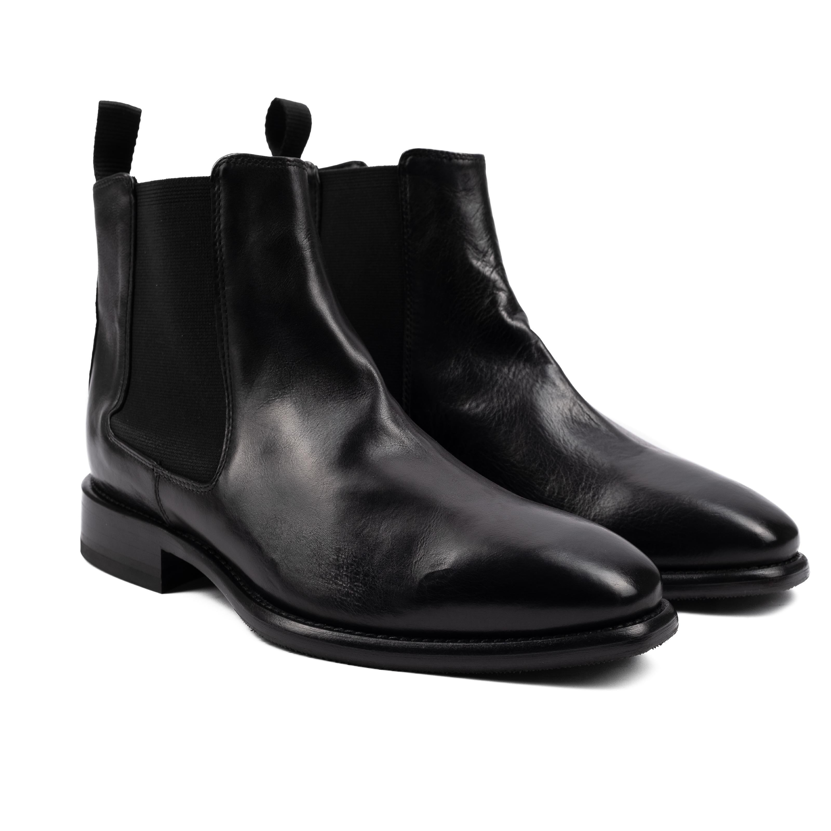 CUNEO  Stivaletto Chelsea Boot Nero CUNEO -NRO CALZOLERIA TOSCANA 39 
