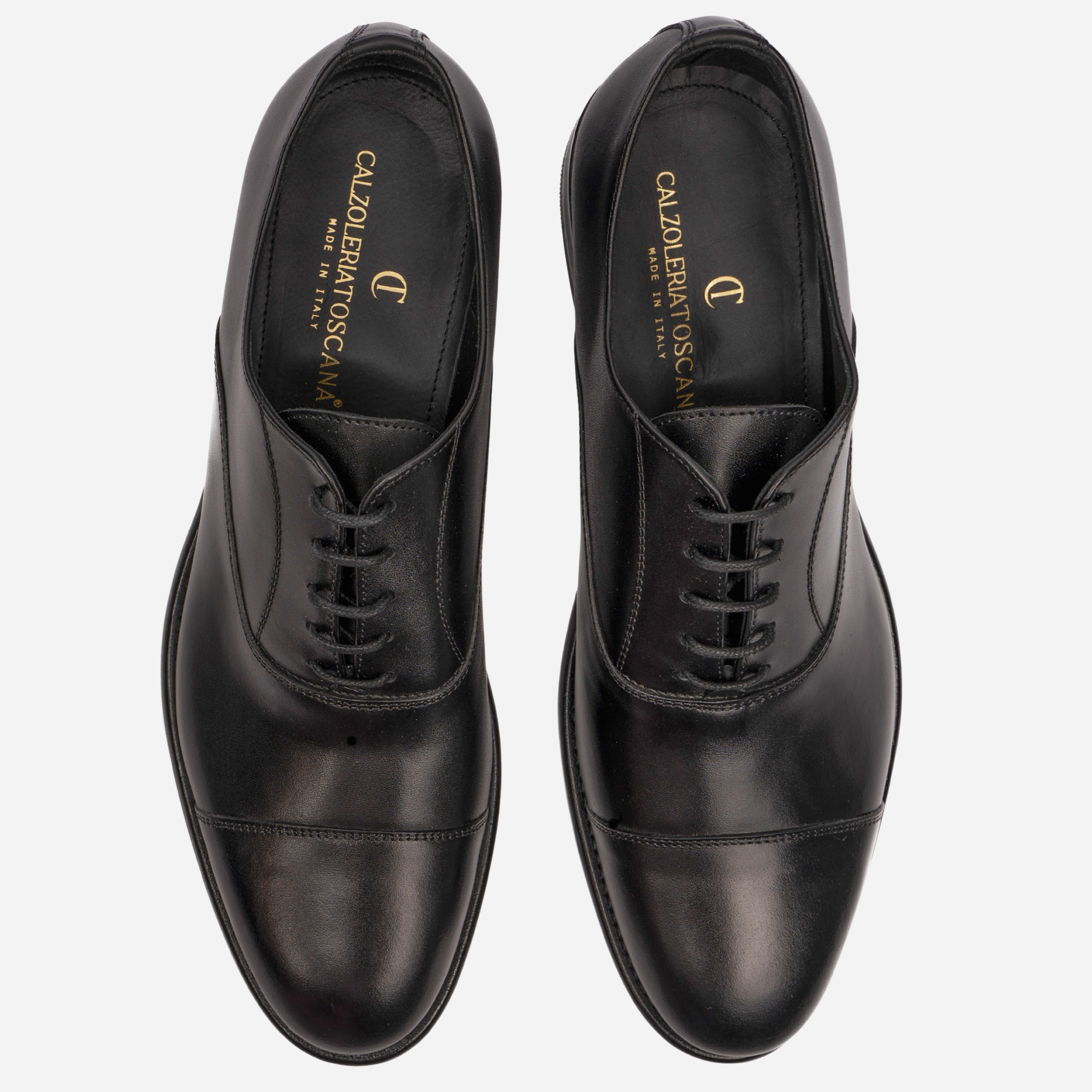 DOZZA  Francesina Stringata Nera DOZZA -WSTNRO CALZOLERIA TOSCANA 39 