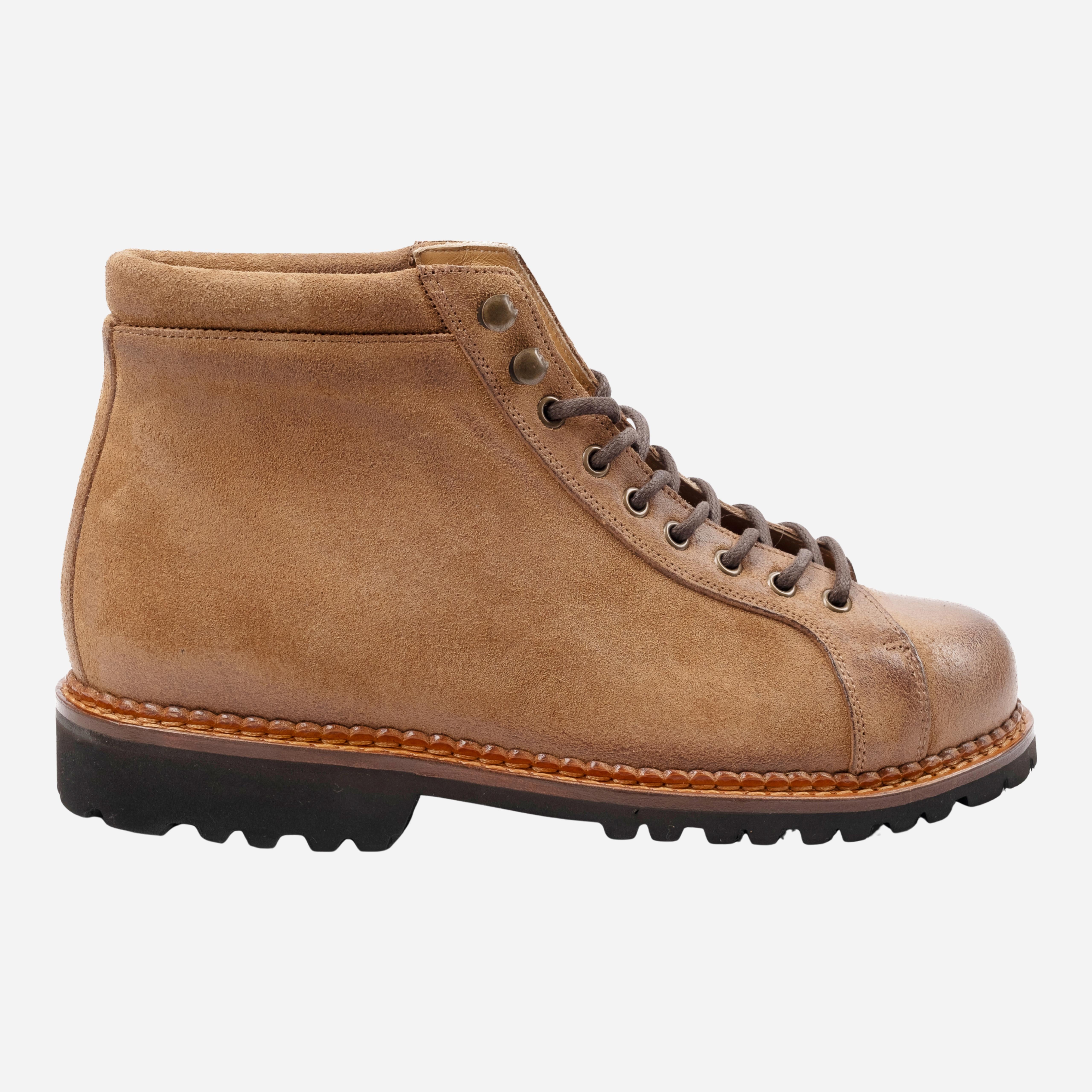 LECCO  Stivaletto Pedula Beige Canguro LECCO -CNG ROSSO FIORENTINO 