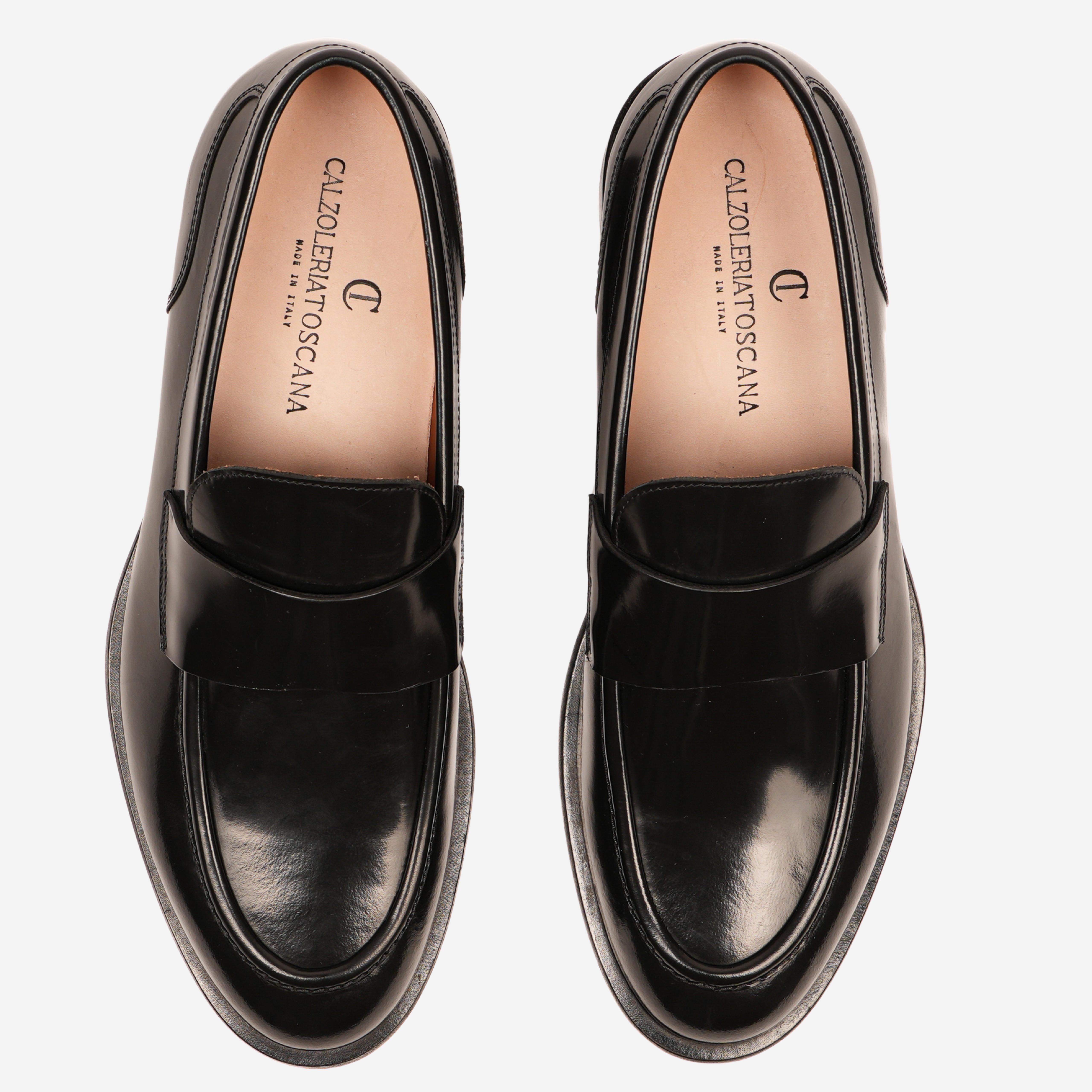 NEIVE  Mocassino Loafer nero NEIVE -ABRNRO CALZOLERIA TOSCANA 39 