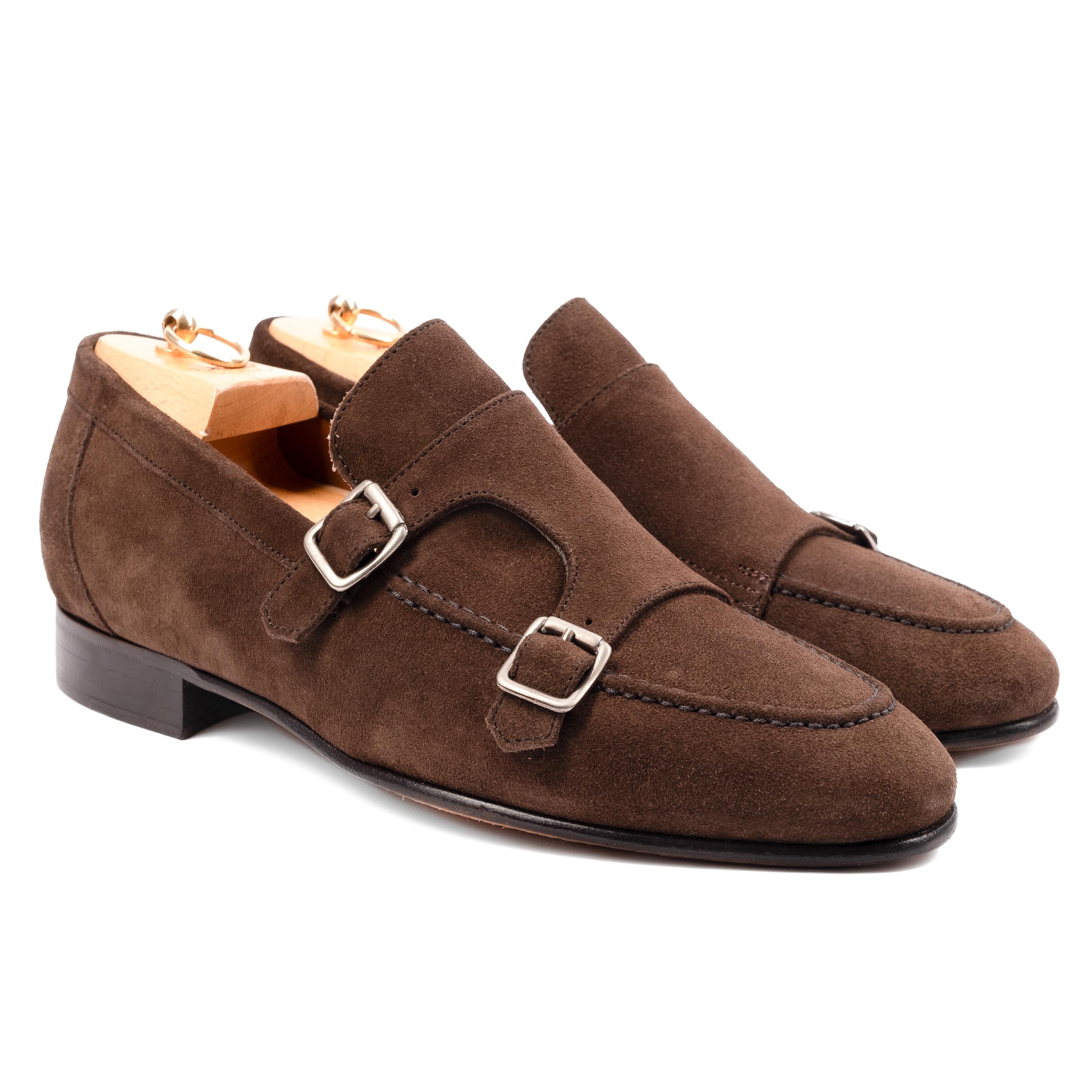 FLERO  Mocassino Loafer con doppia fibbia Antracite FLERO -RVSANT CALZOLERIA TOSCANA 39 