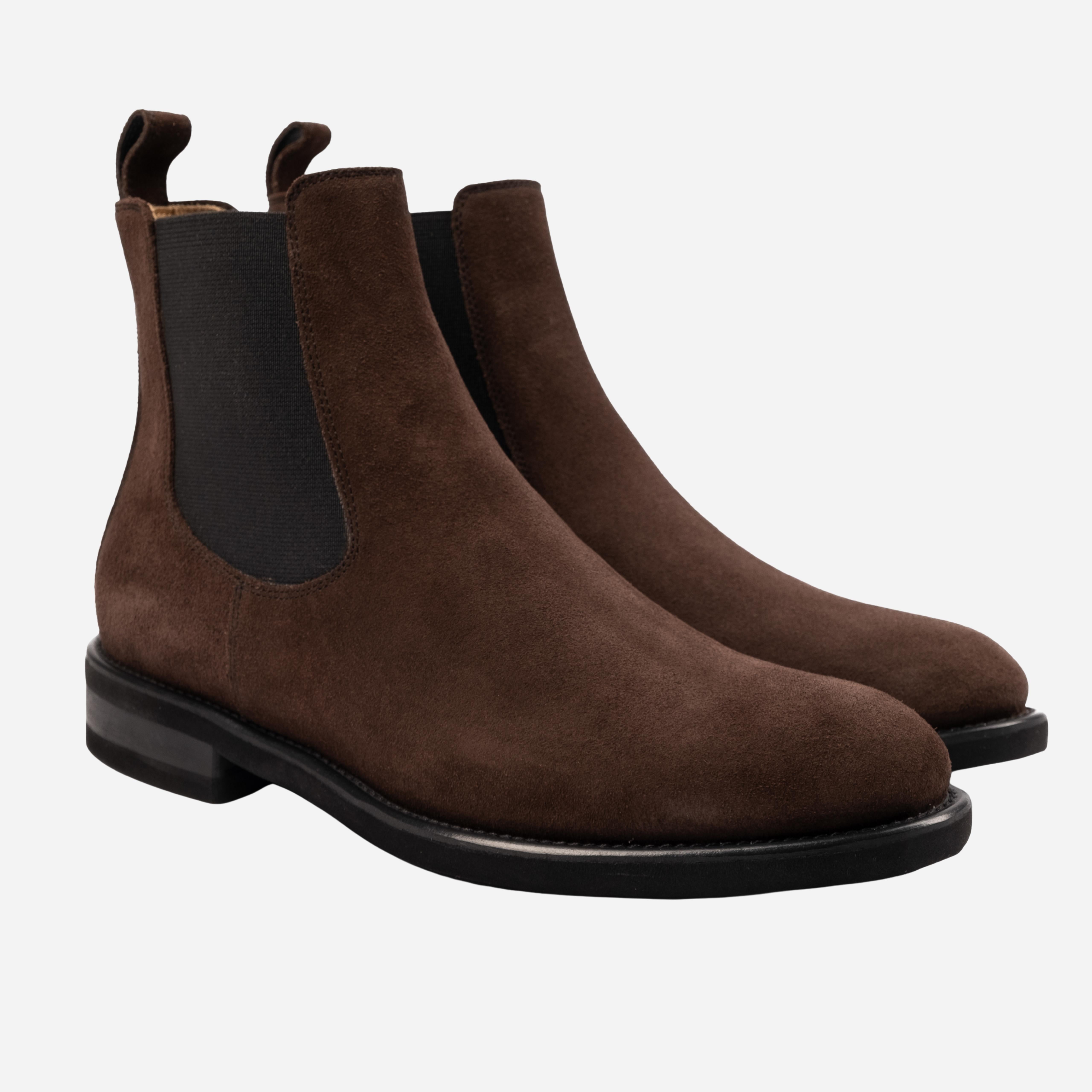 CALCI  Chealsea Boots Testa di moro CALCI -RVSANT CALZOLERIA TOSCANA 39 