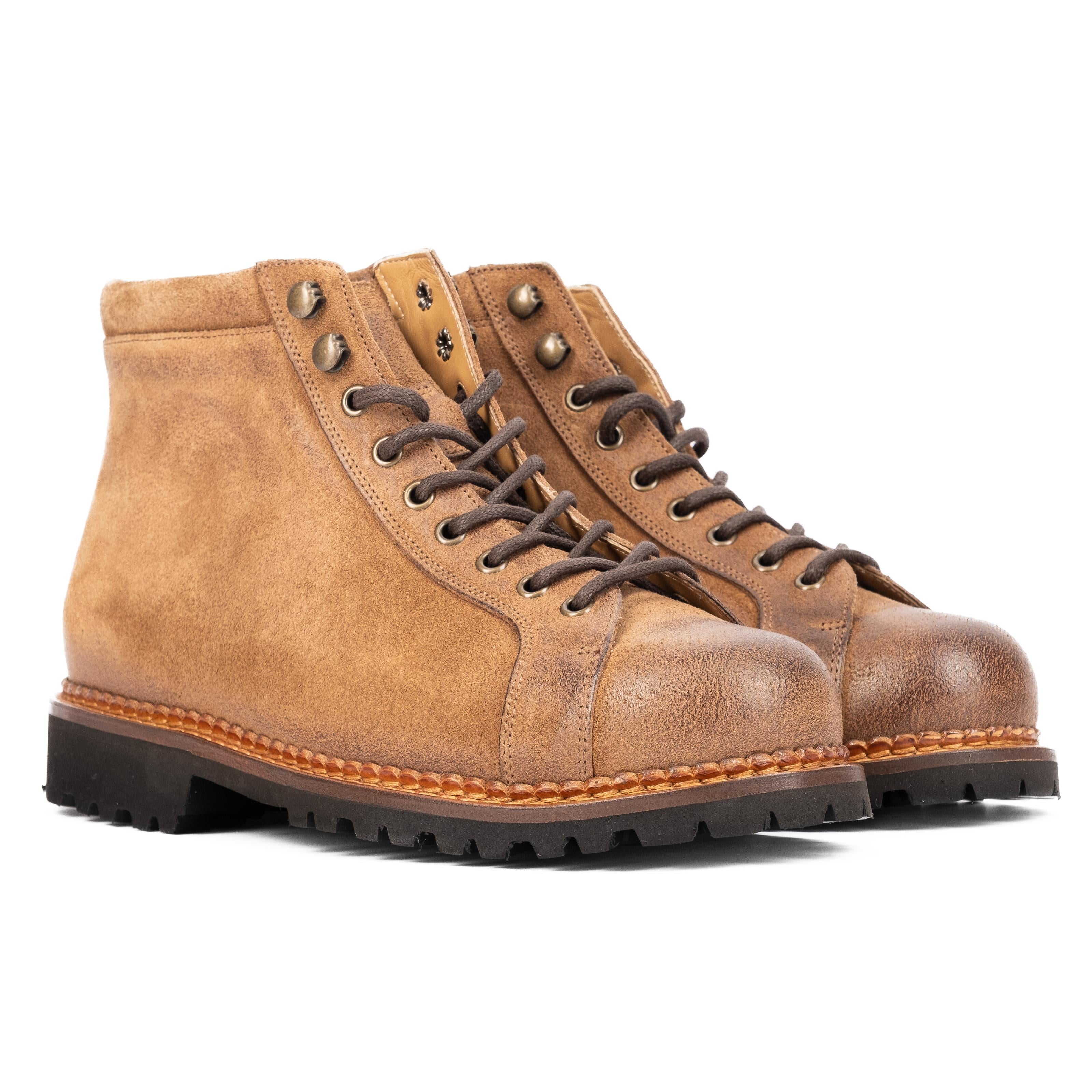 LECCO  Stivaletto Pedula Beige Canguro LECCO -CNG ROSSO FIORENTINO 