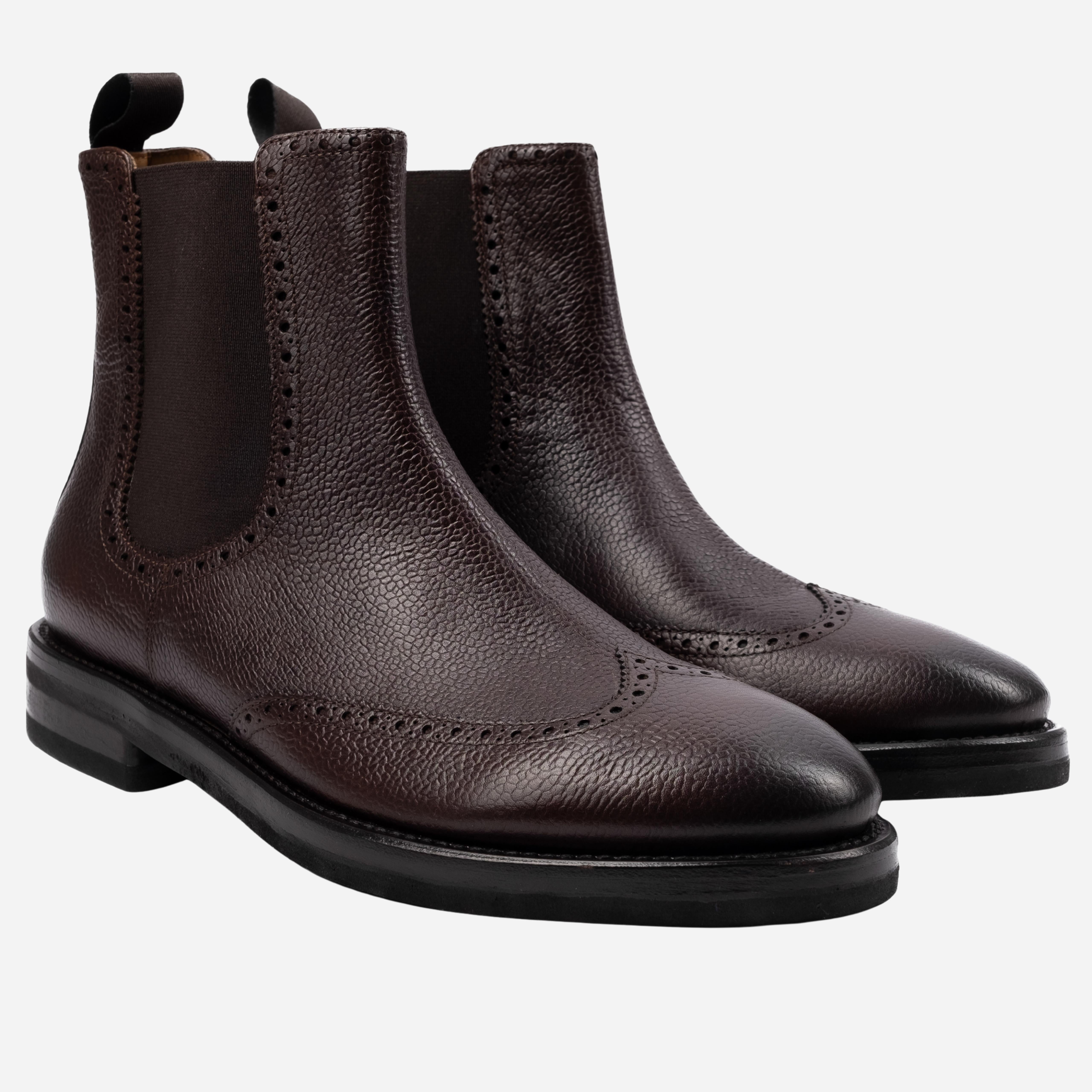 TARZO  Chelsea Boot Testa di Moro<BR/> TARZO -SCTTDM CALZOLERIA TOSCANA 39 