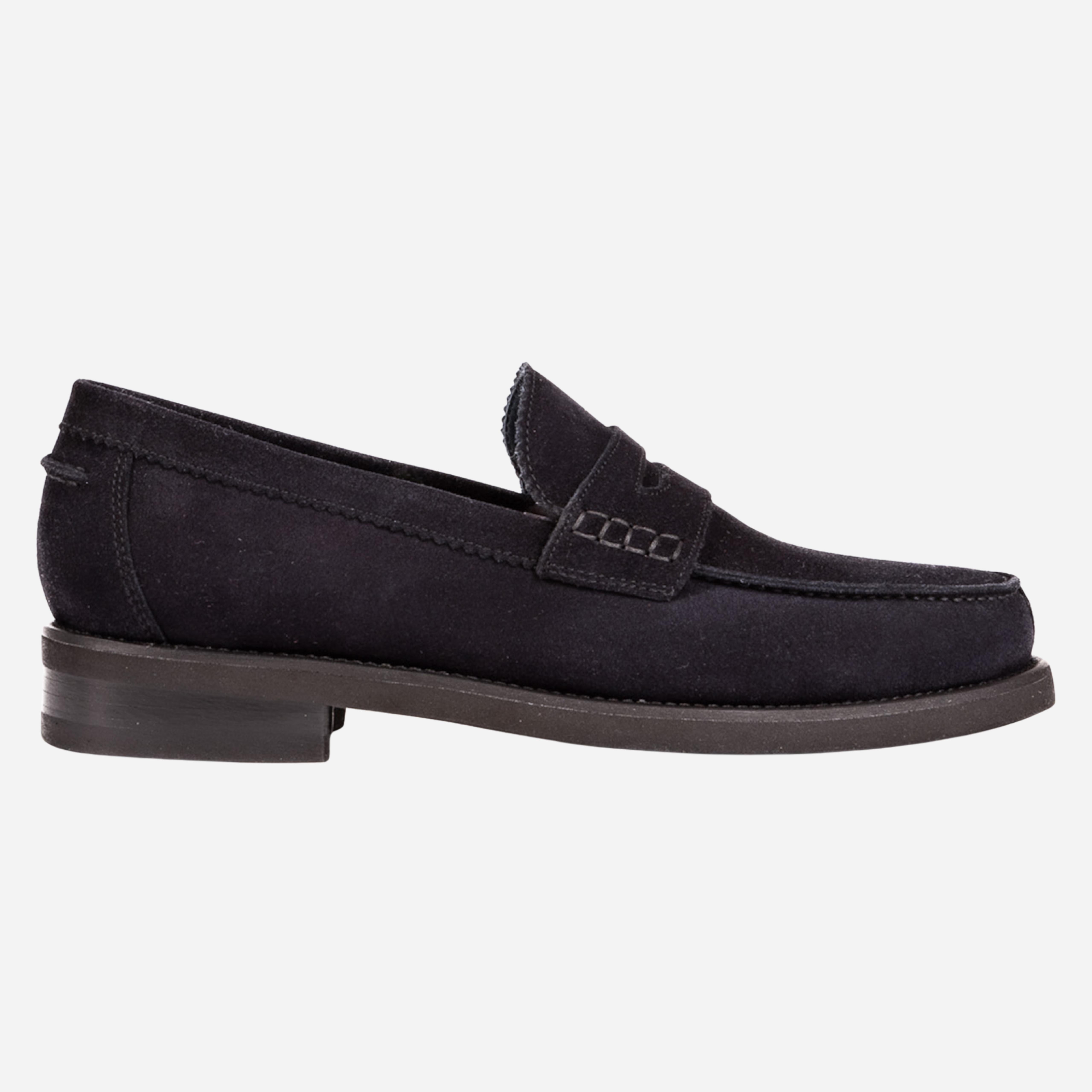 ZEVIO  Mocassino Loafer Blu<BR/> ZEVIO -RVSBLU CALZOLERIA TOSCANA 39 