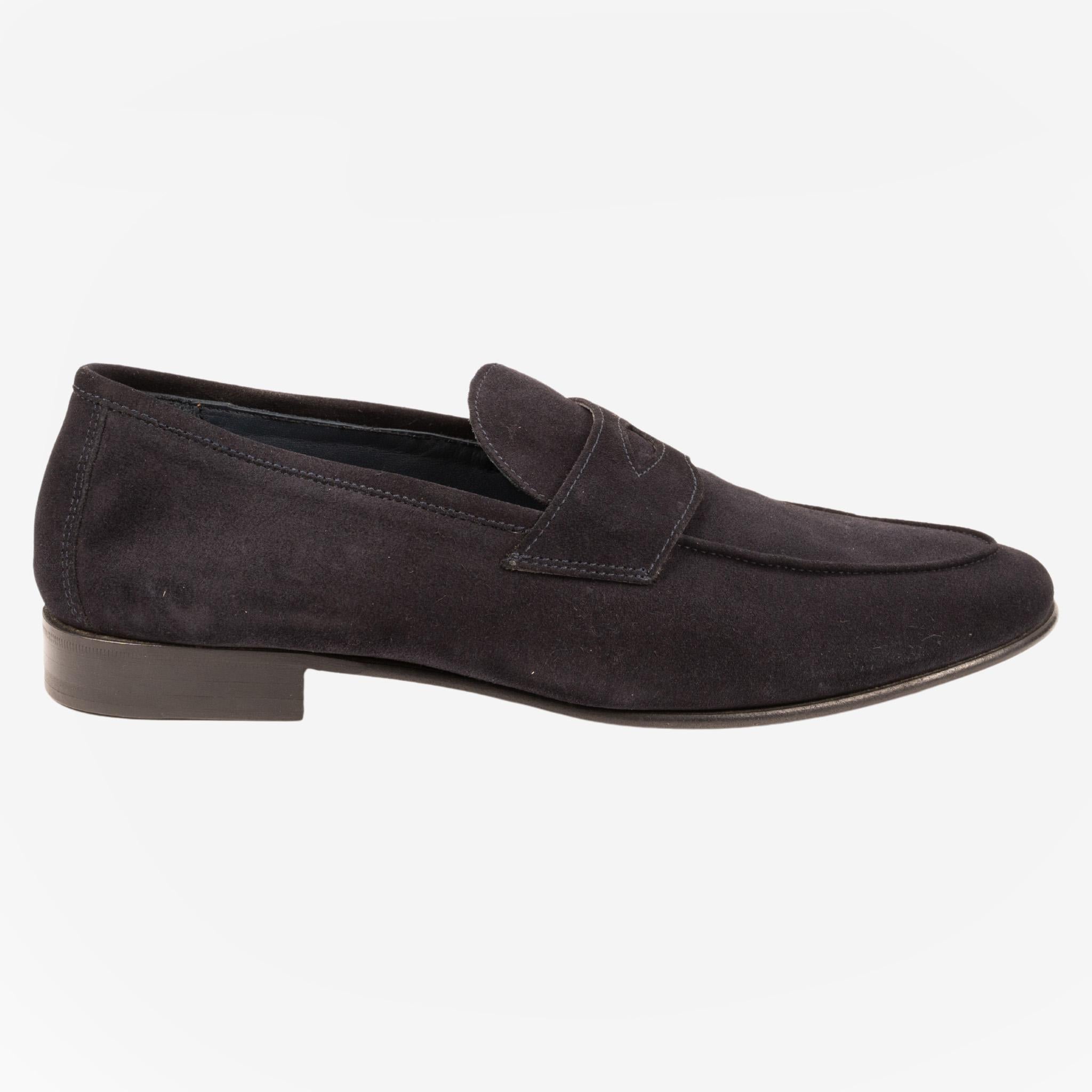 Alma - Loafers penny pizzico Blu ALMA -RVSBLU CALZOLERIA TOSCANA 339 