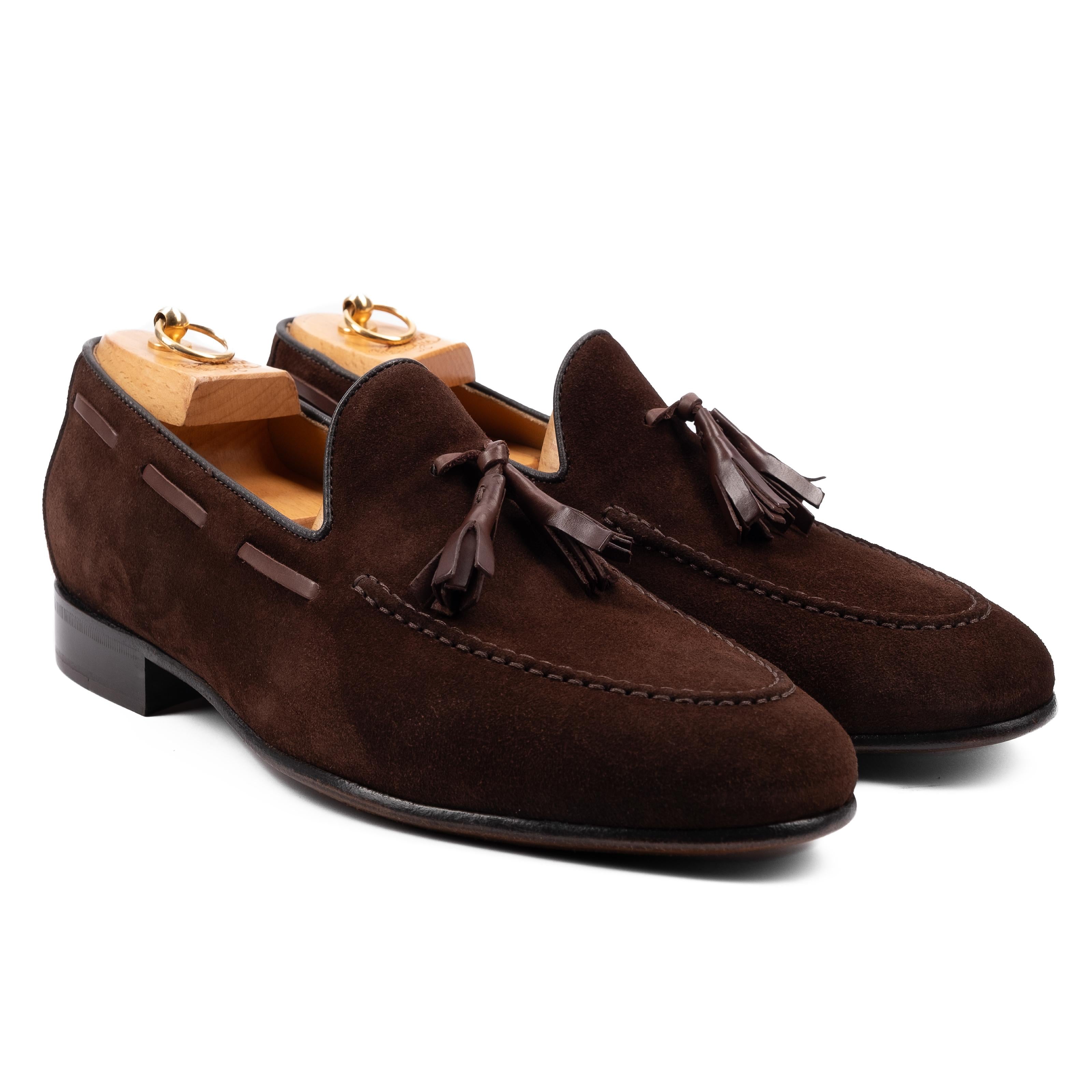 LAION  Mocassino Loafer con Nappine Cioccolato LAION -CCCTDM CALZOLERIA TOSCANA 39 