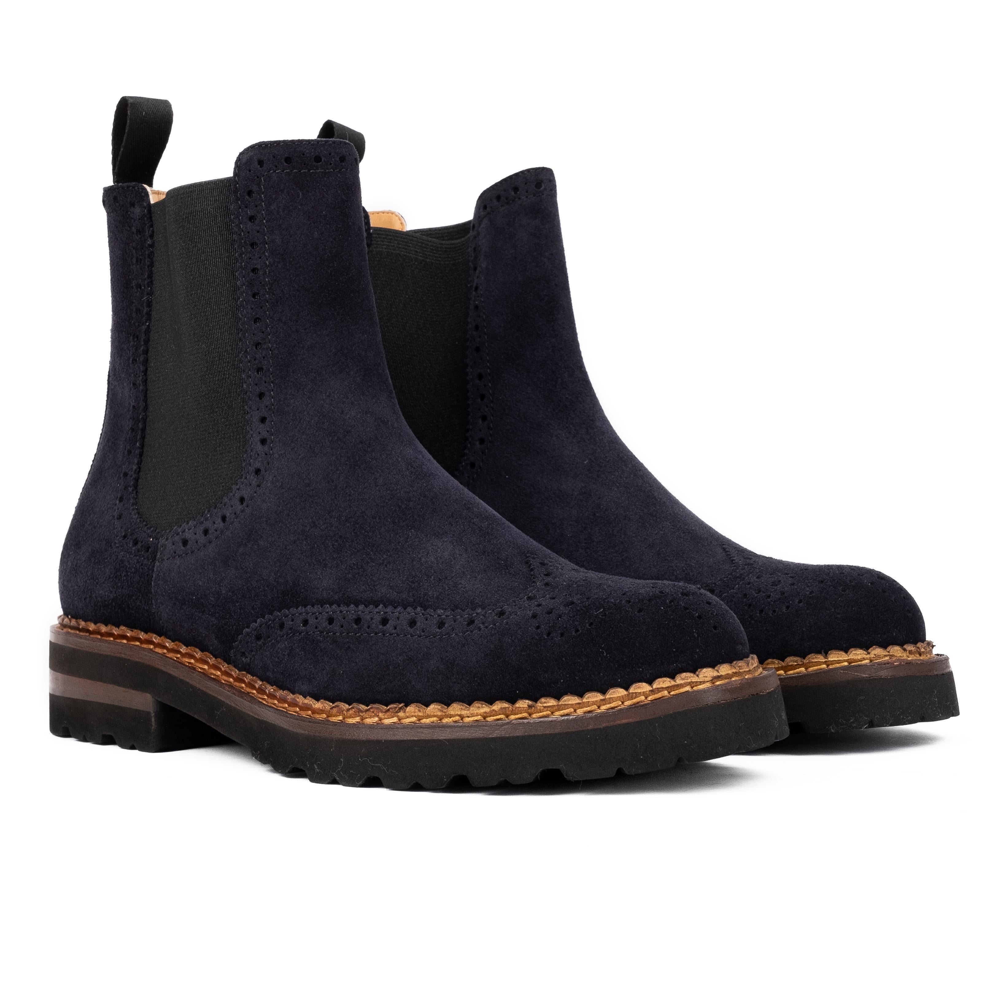 Carife  Stivaletto chelsea boot blu CARIFE -BLU CALZOLERIA TOSCANA 39 