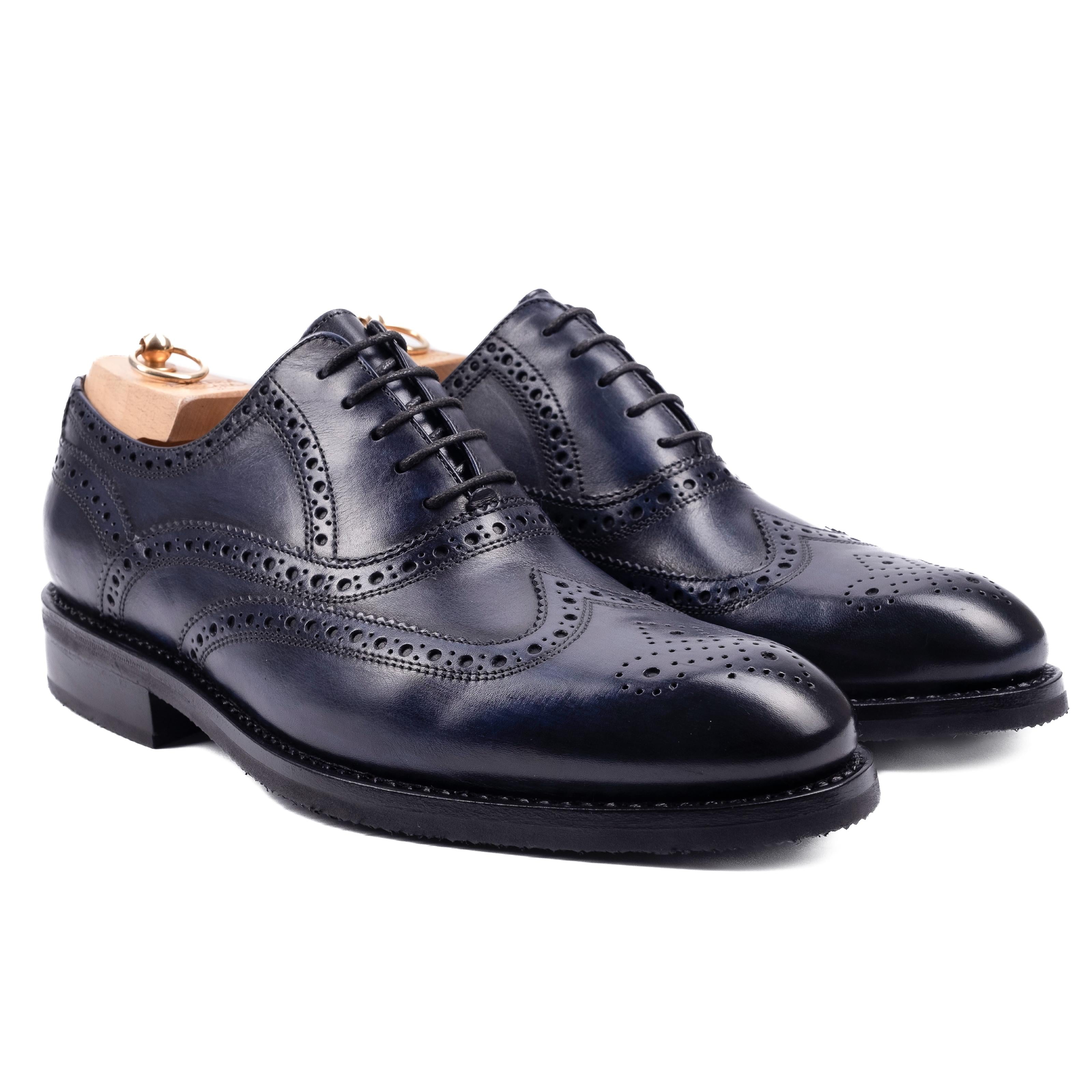 FOSSA  Derby Blu FOSSA -CYNBLU CALZOLERIA TOSCANA 319 