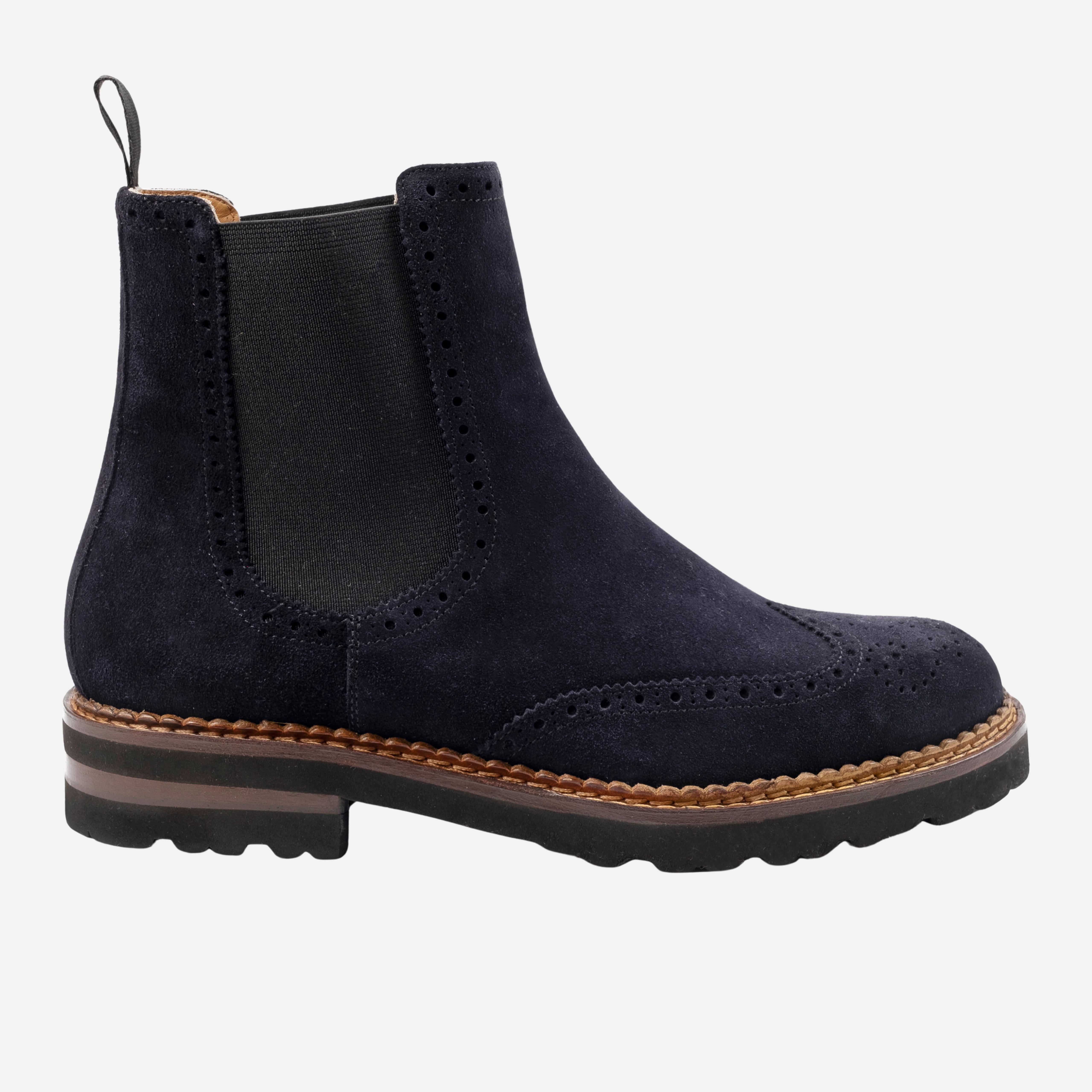 Carife  Stivaletto chelsea boot blu CARIFE -BLU CALZOLERIA TOSCANA 39 