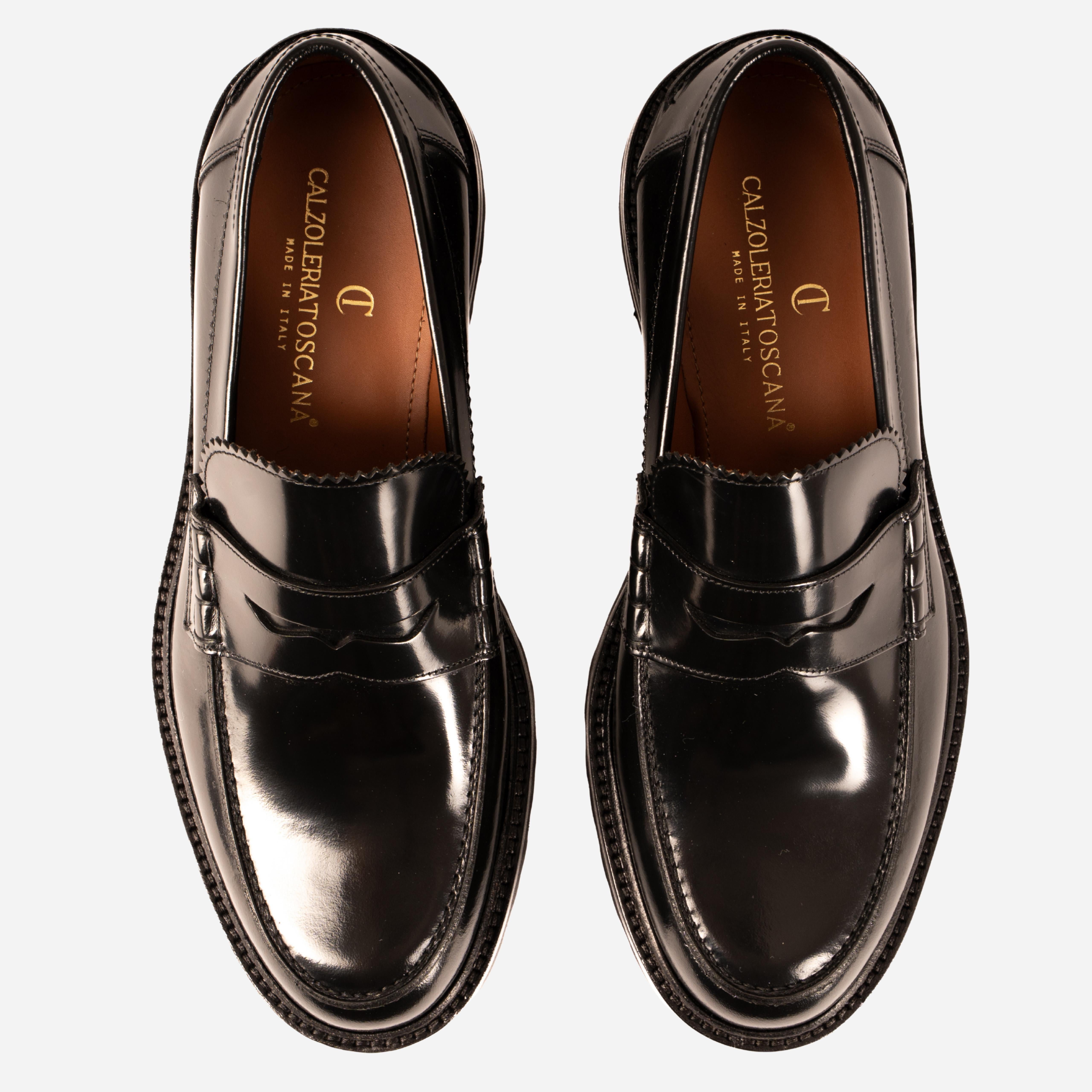TIRO -  Mocassino loafer Nero TIRO -CRDNRO CALZOLERIA TOSCANA 339 