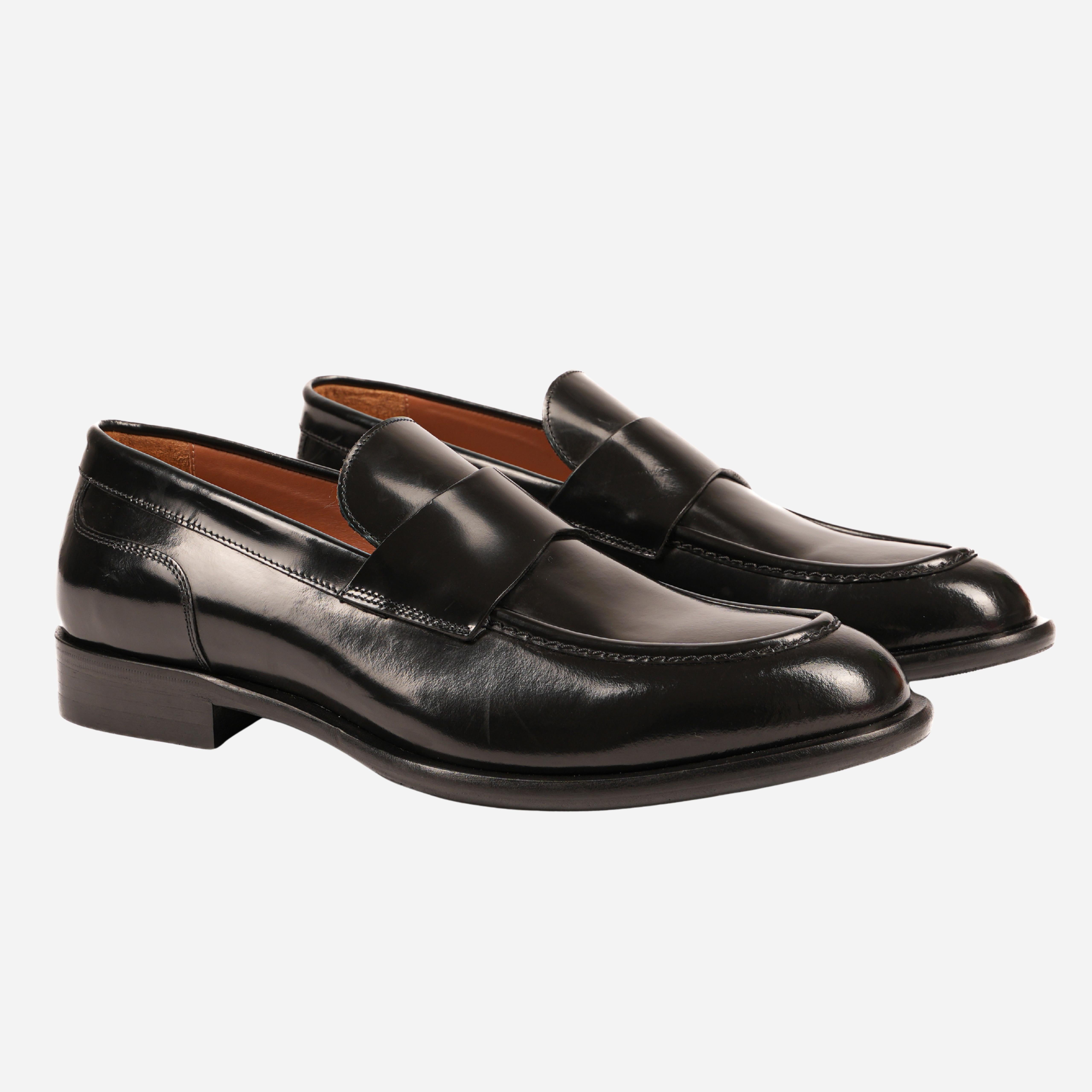 NEIVE  Mocassino Loafer nero NEIVE -ABRNRO CALZOLERIA TOSCANA 39 