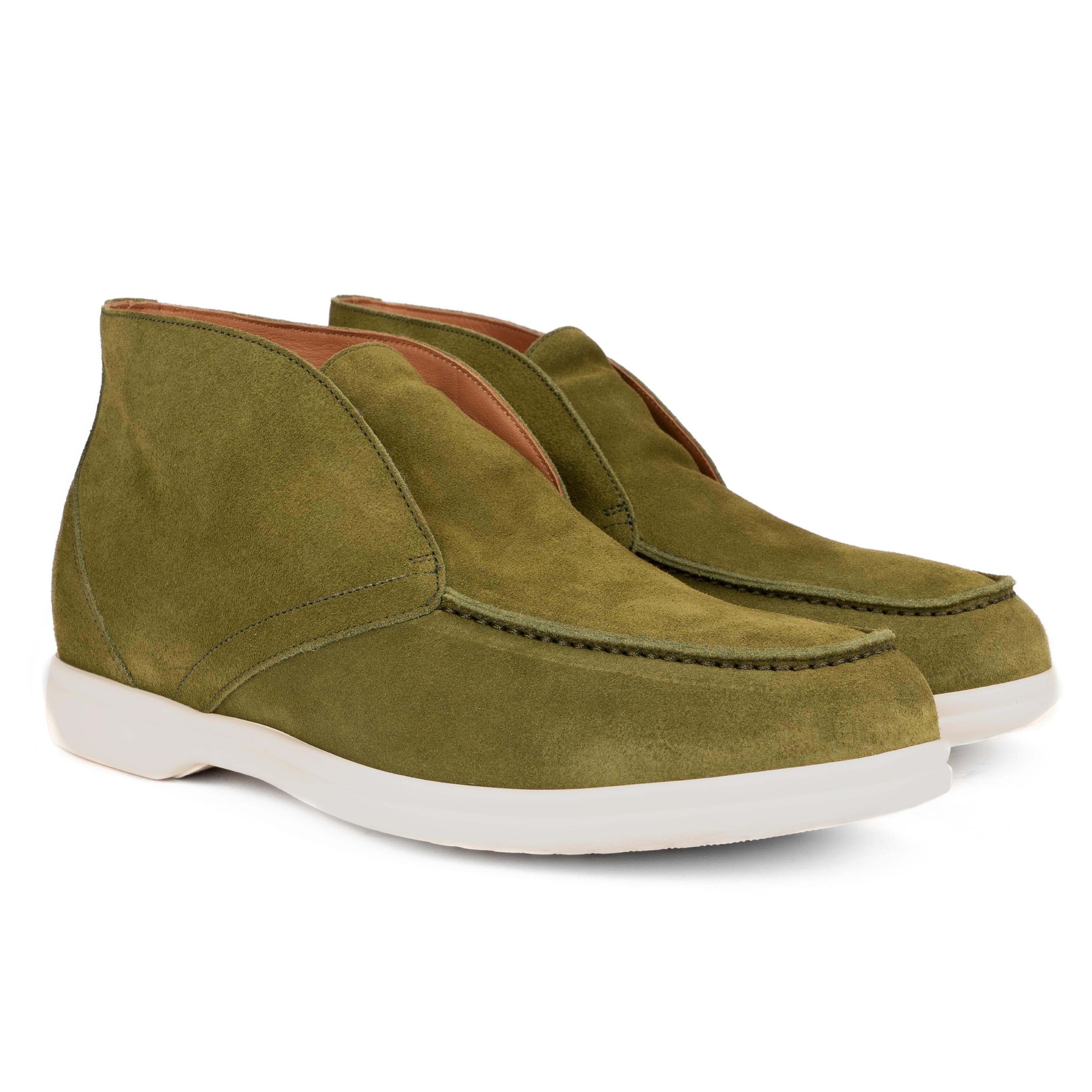 SIRIS  Mocassini Loafers verde Kaki SIRIS -RVSKAK CALZOLERIA TOSCANA 39 