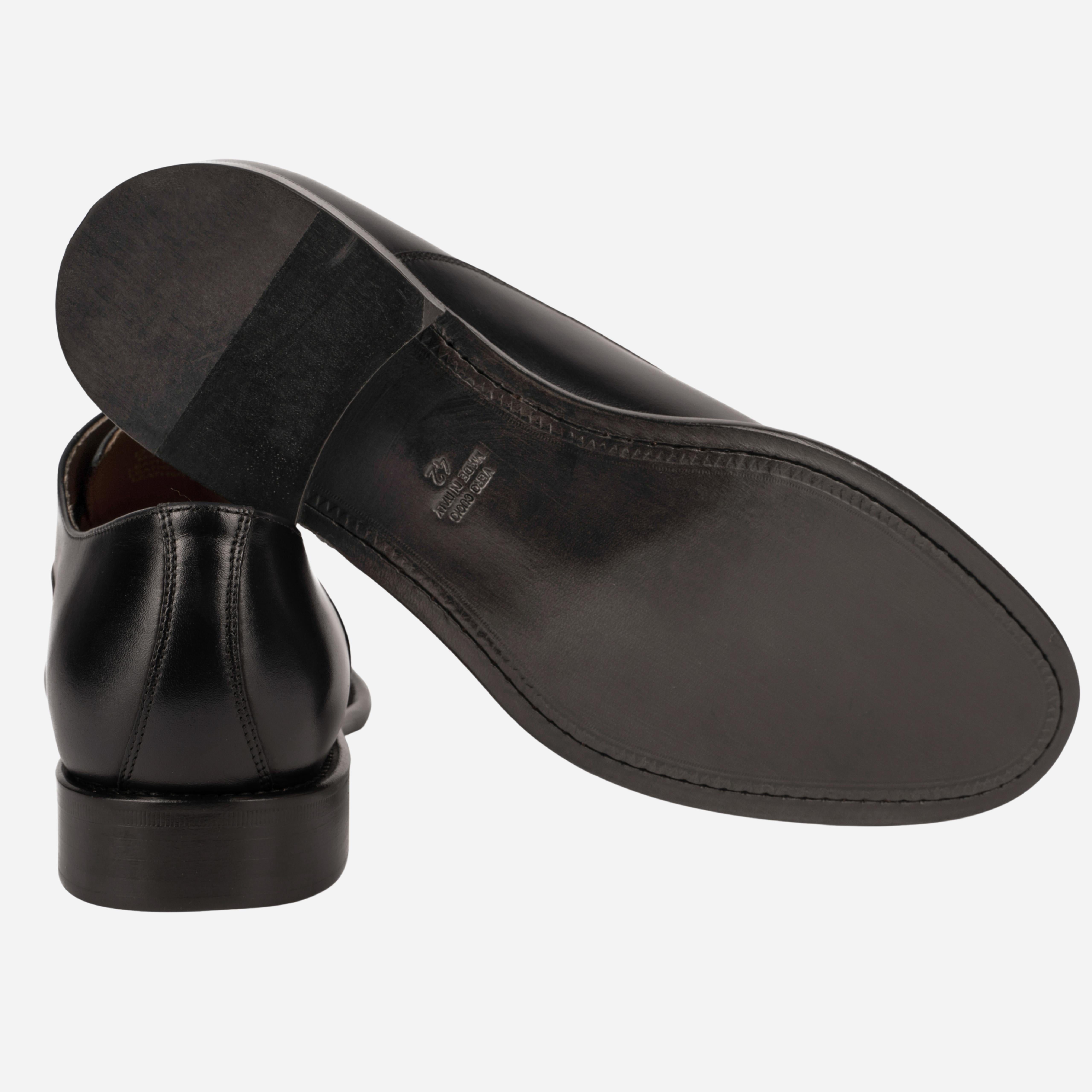 DOZZA  Francesina Stringata Nera DOZZA -WSTNRO CALZOLERIA TOSCANA 39 