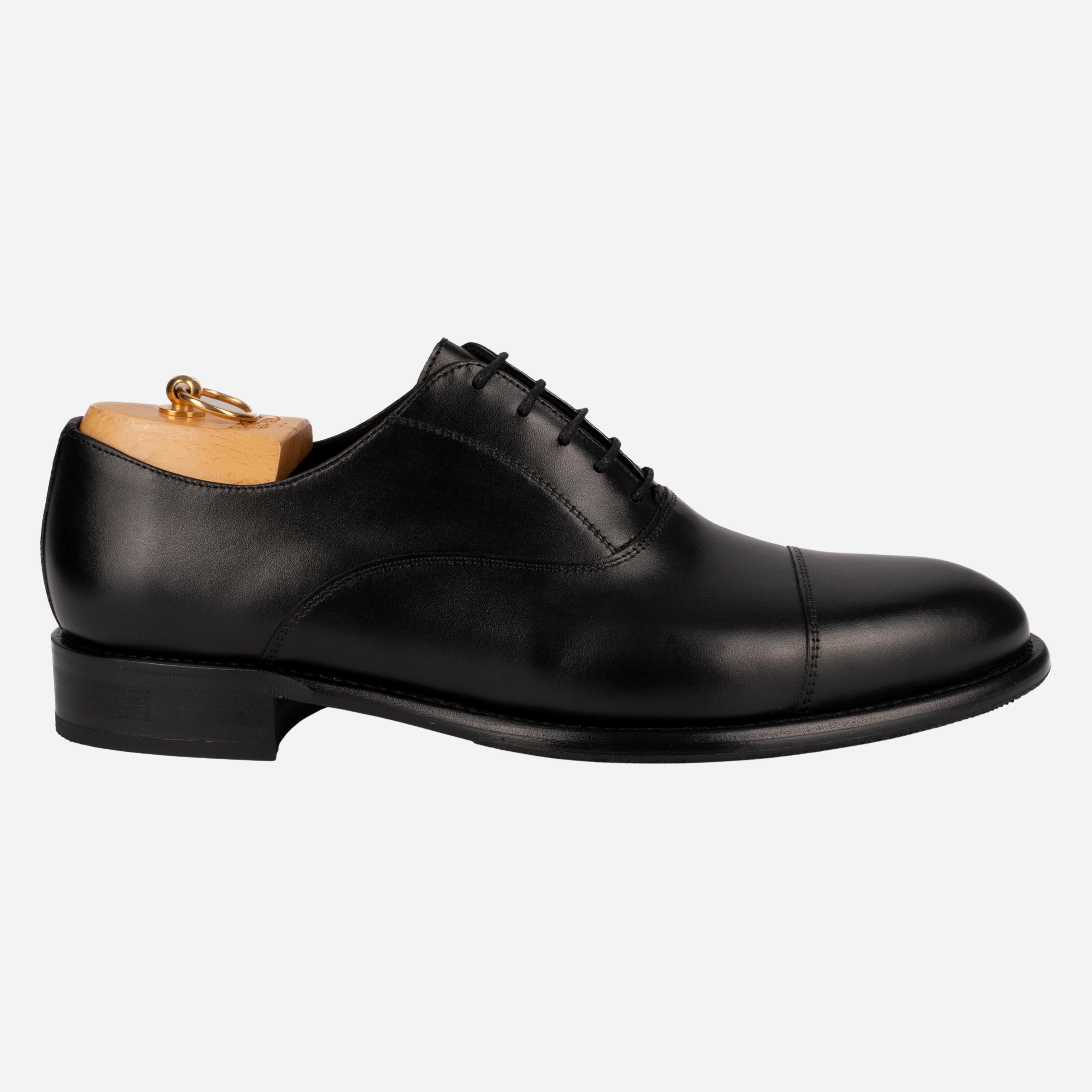 DOZZA  Francesina Stringata Nera DOZZA -WSTNRO CALZOLERIA TOSCANA 39 