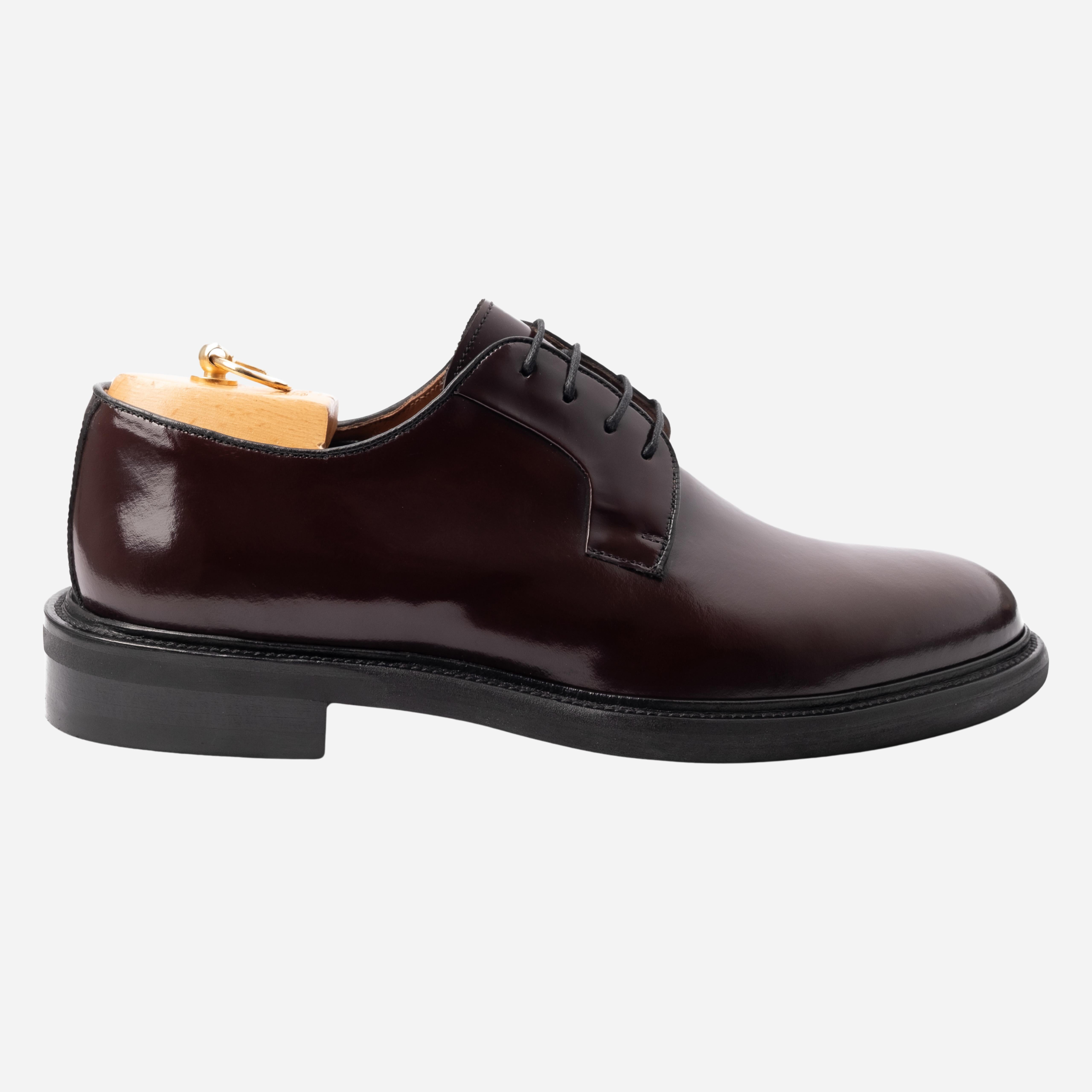 KIMON  Derby in Pelle Liscia Bordeaux KIMON -ABRBRD CALZOLERIA TOSCANA 39 