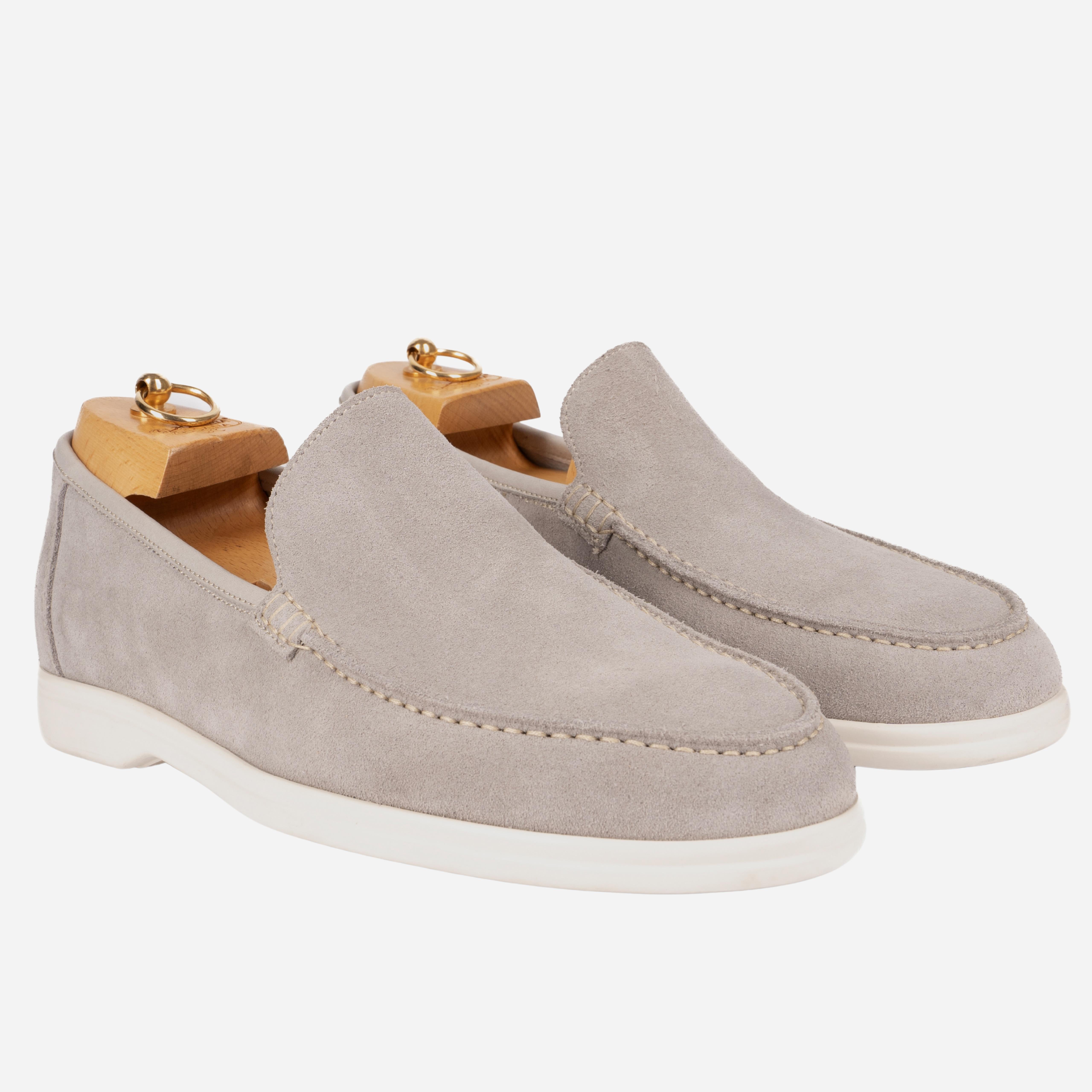 SOMMO  Mocassino Loafers antracite SOMMO -RVSANT CALZOLERIA TOSCANA 39 