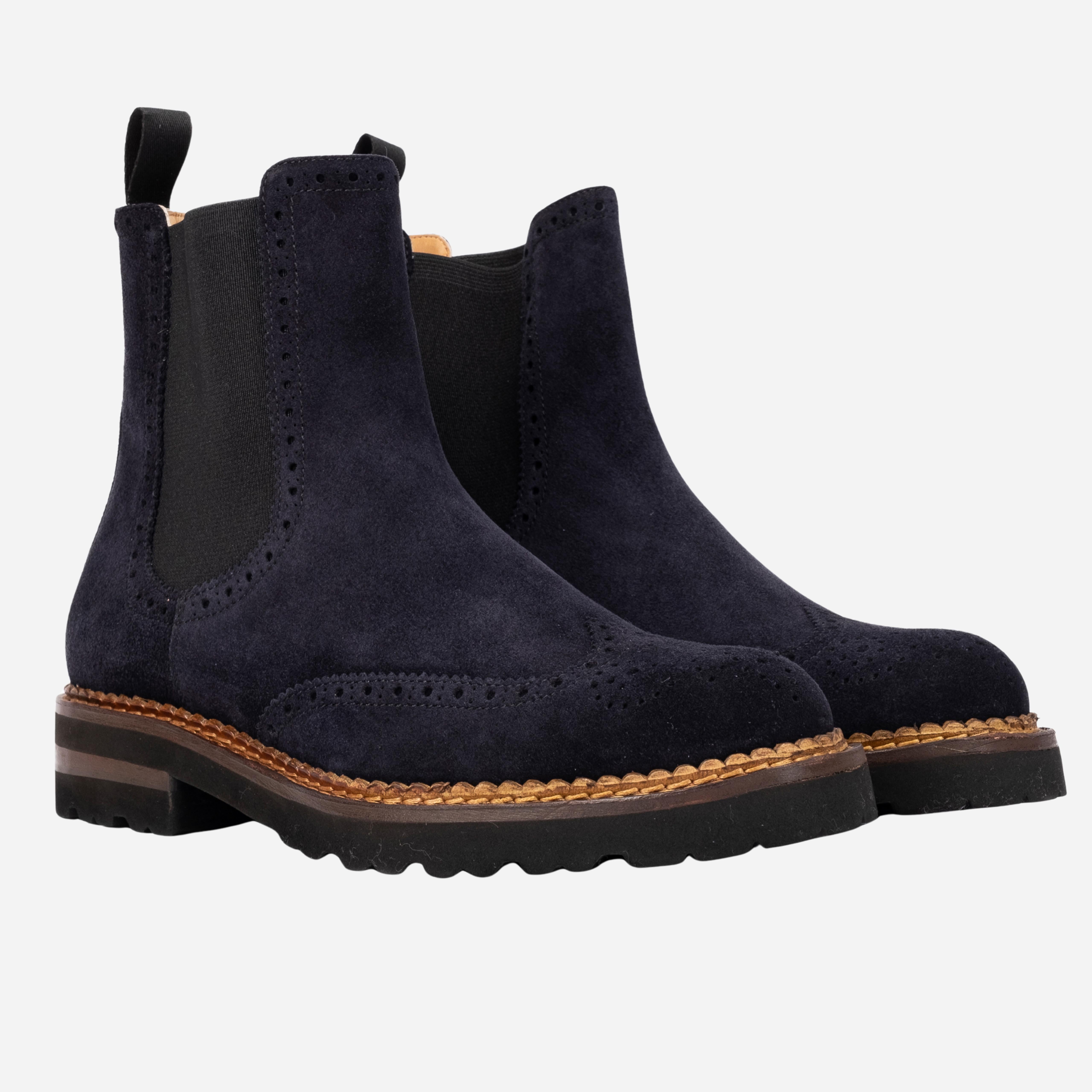 Carife  Stivaletto chelsea boot blu CARIFE -BLU CALZOLERIA TOSCANA 39 